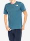 Тениска за тренировка The North Face 24/7 S/S Tee Reg - mallard blue