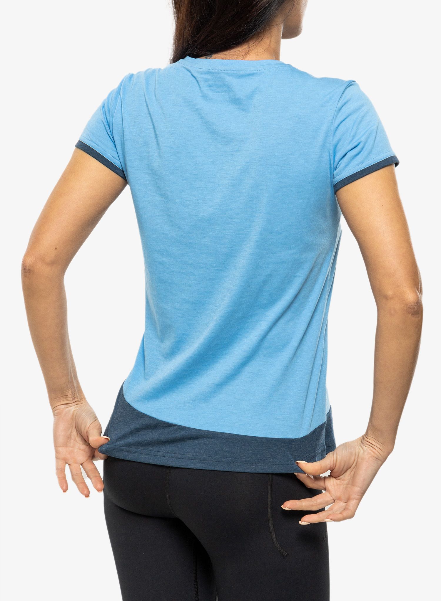 Дамска бързосъхнеща тениска Vaude Sveit Shirt - blue jay