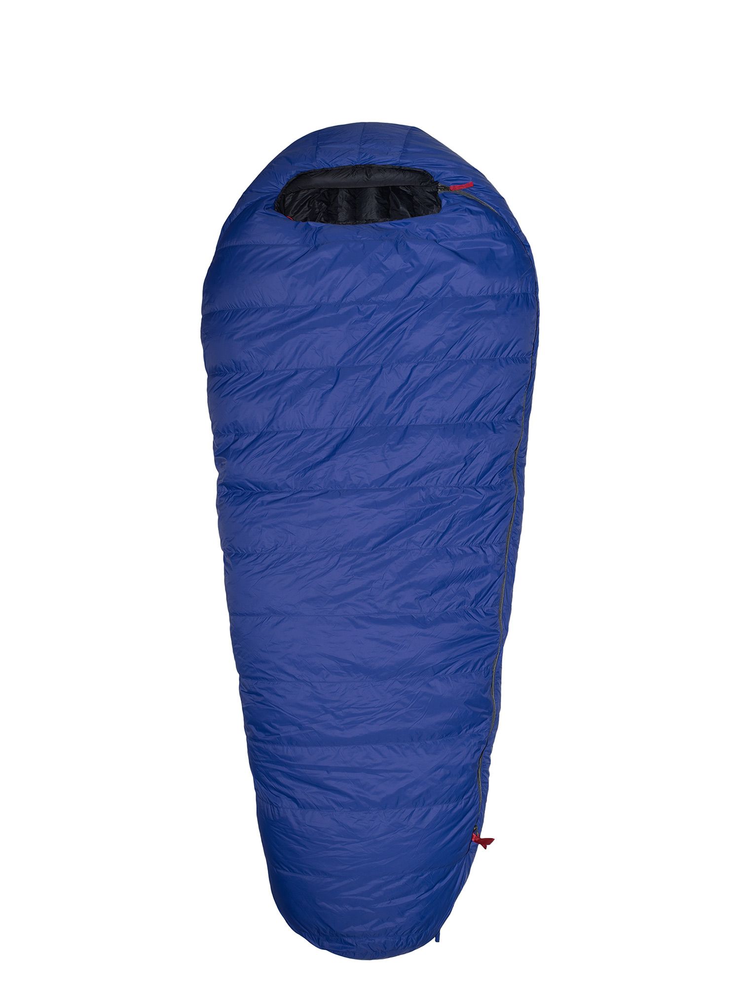 Пухен спален чувал Warmpeace Solitaire 500 (170 cm) - royal blue/black