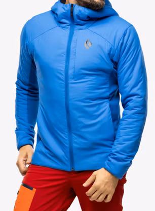 Яке с подплата Black Diamond First Light Hybrid Hoody - drifter blue