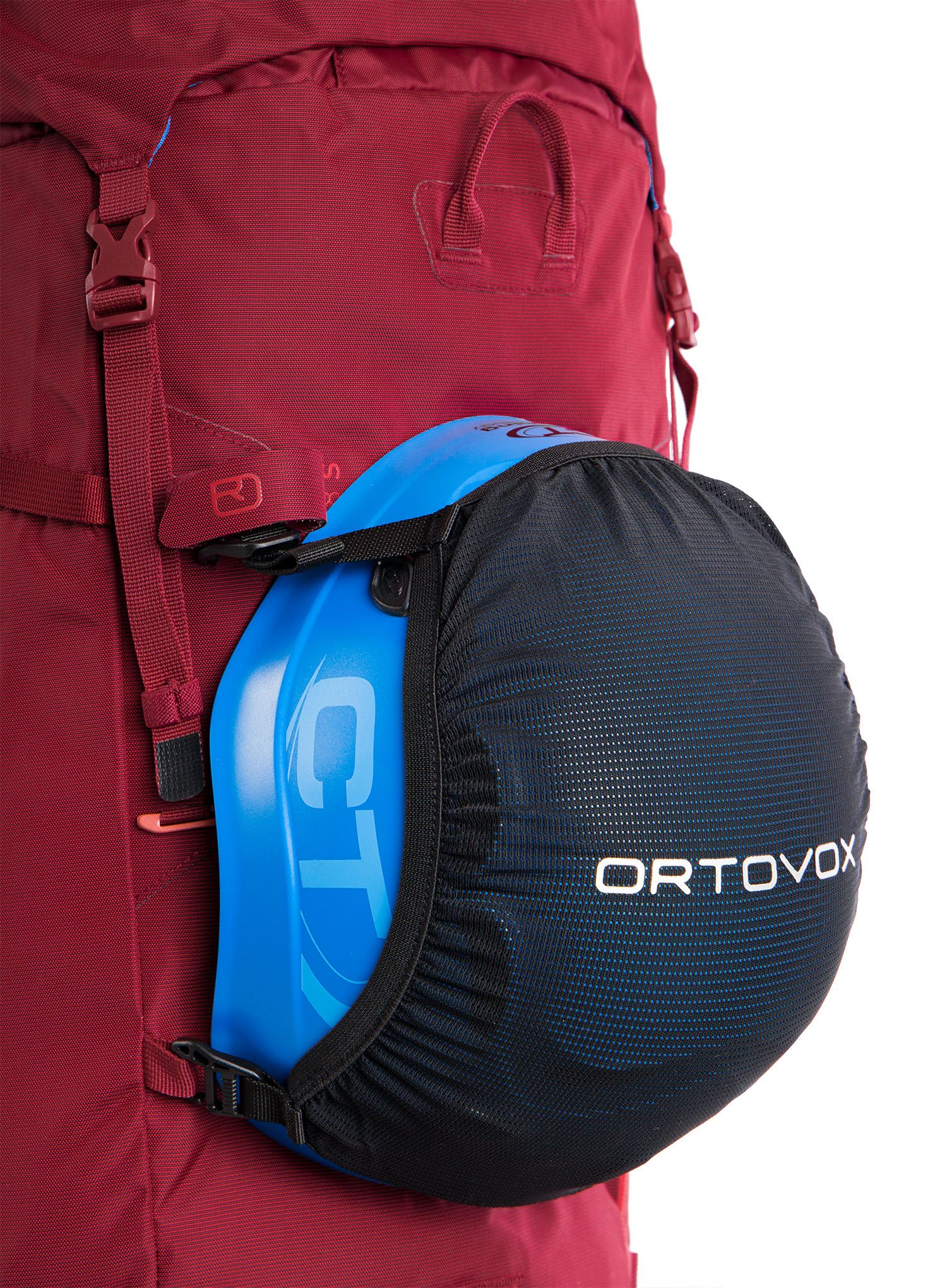 Раница за ски туринг Ortovox Peak Light 38 S - dark blood