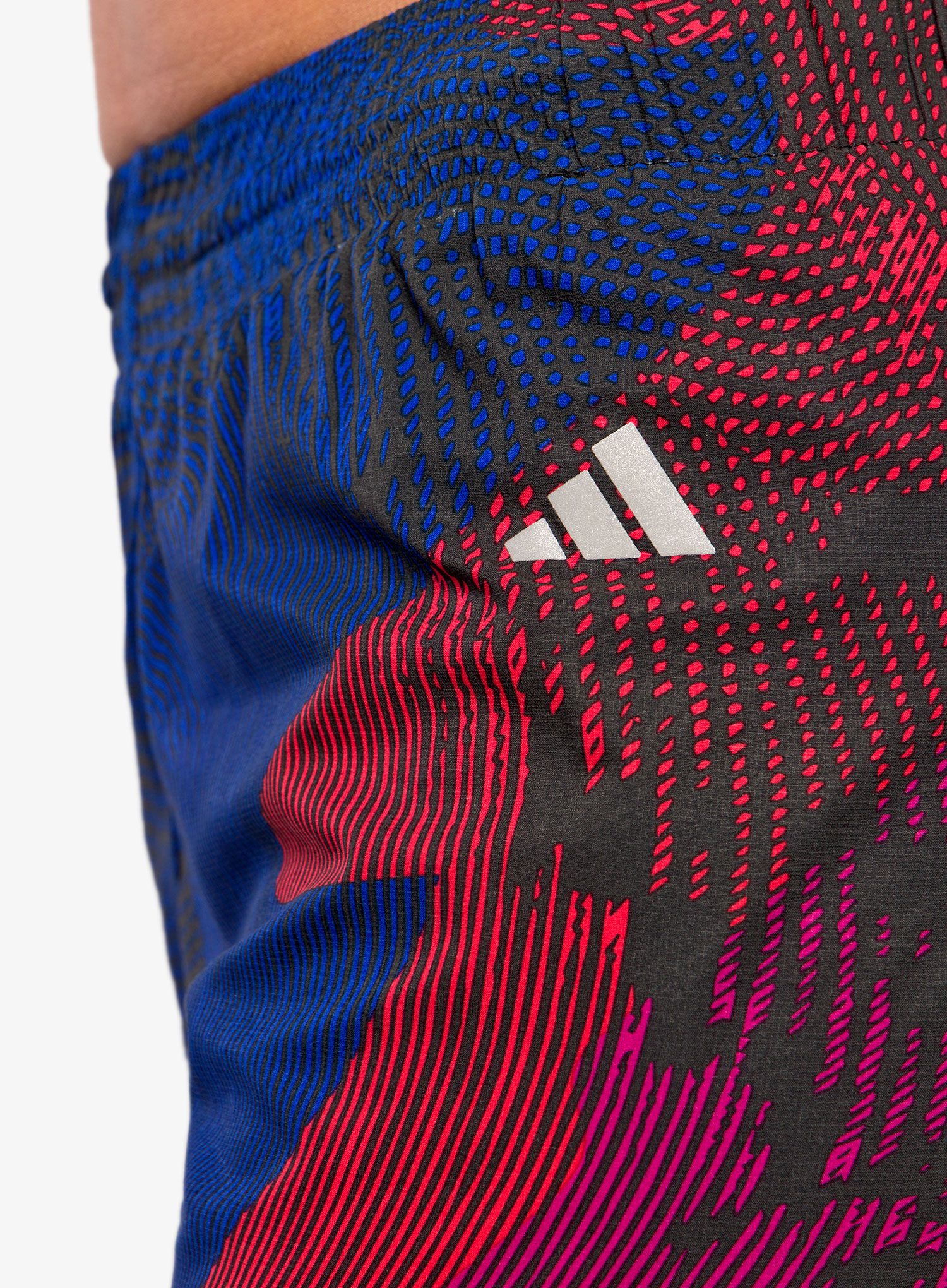 Дамски къси панталони за бягане adidas Adizero Split Shorts - black/fuschia