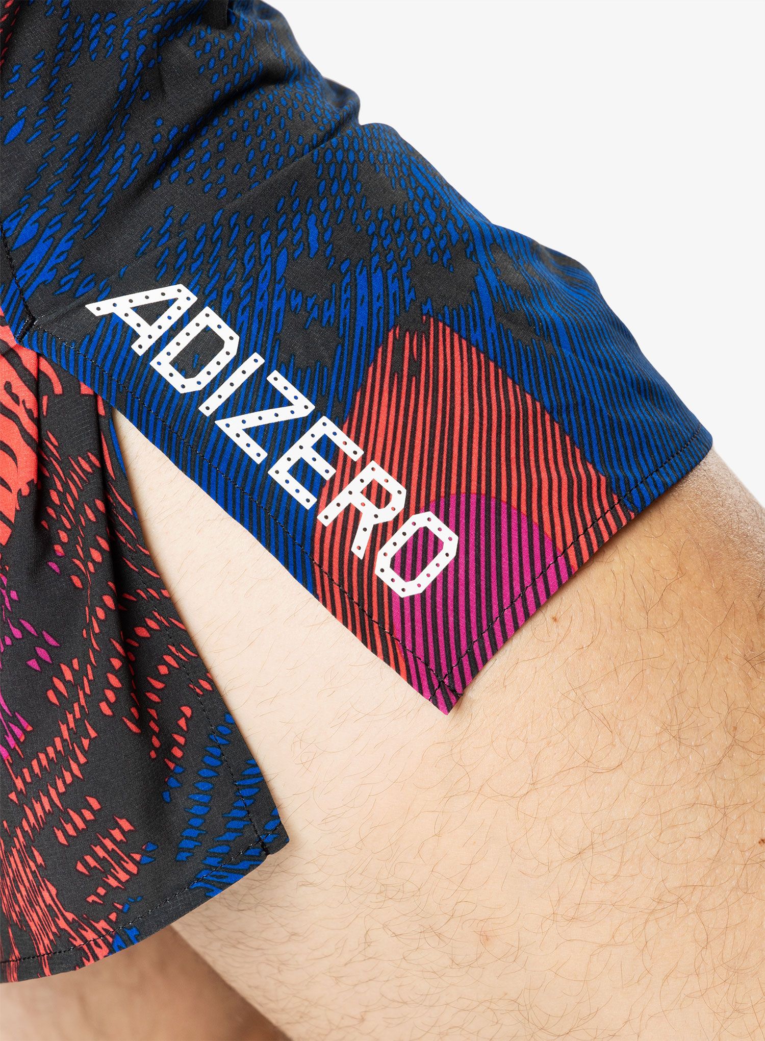 Къси панталони за бягане adidas Adizero Split Shorts - multi/black/red