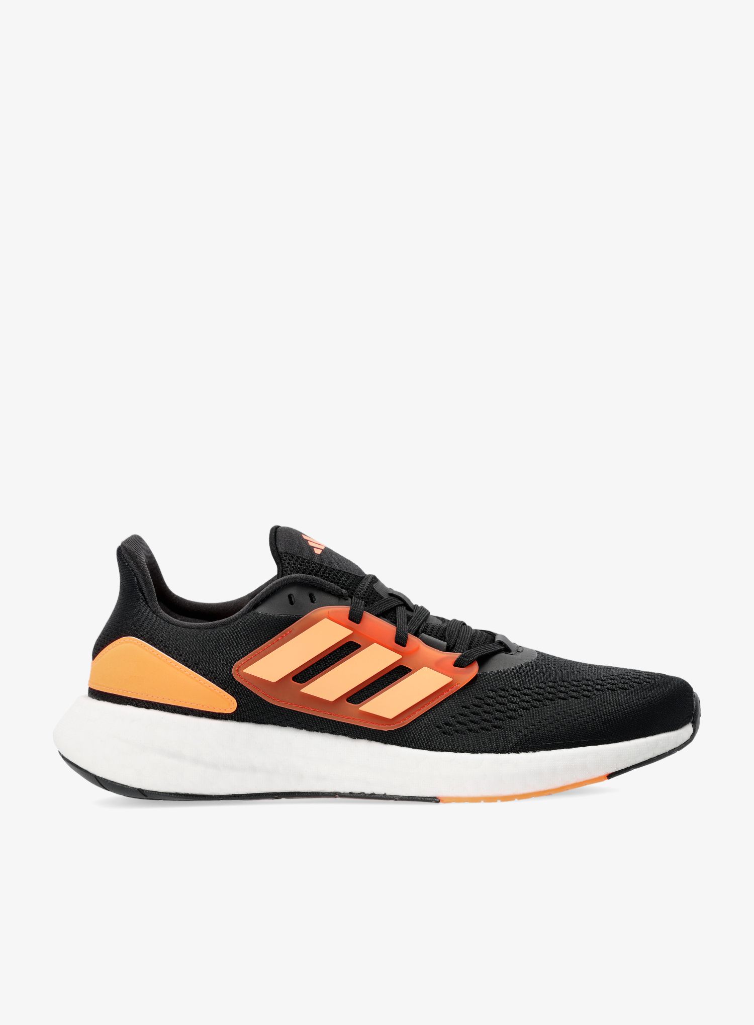 Мъжки обувки за бягане adidas Pureboost 22 - black/orange/red