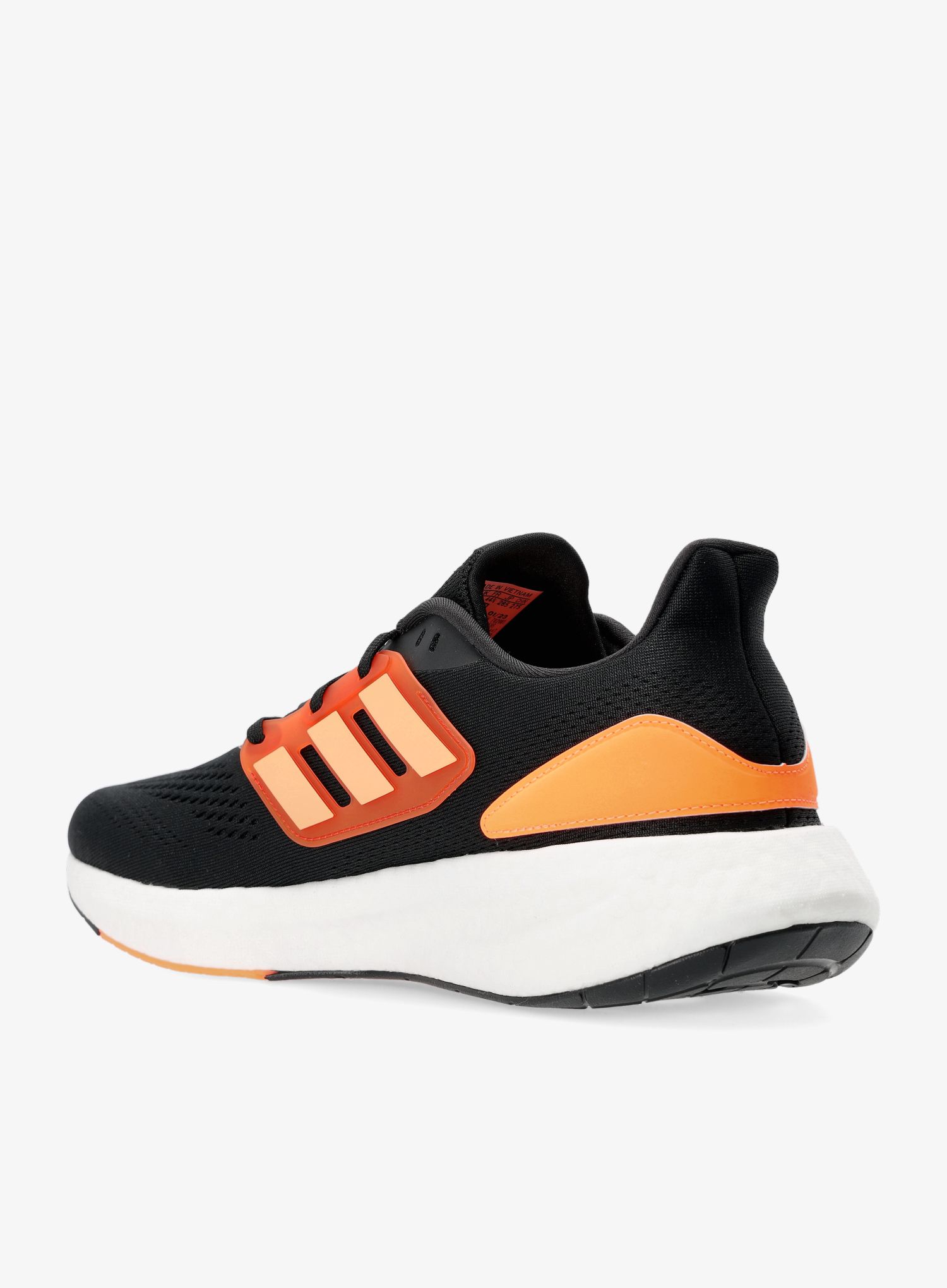 Мъжки обувки за бягане adidas Pureboost 22 - black/orange/red