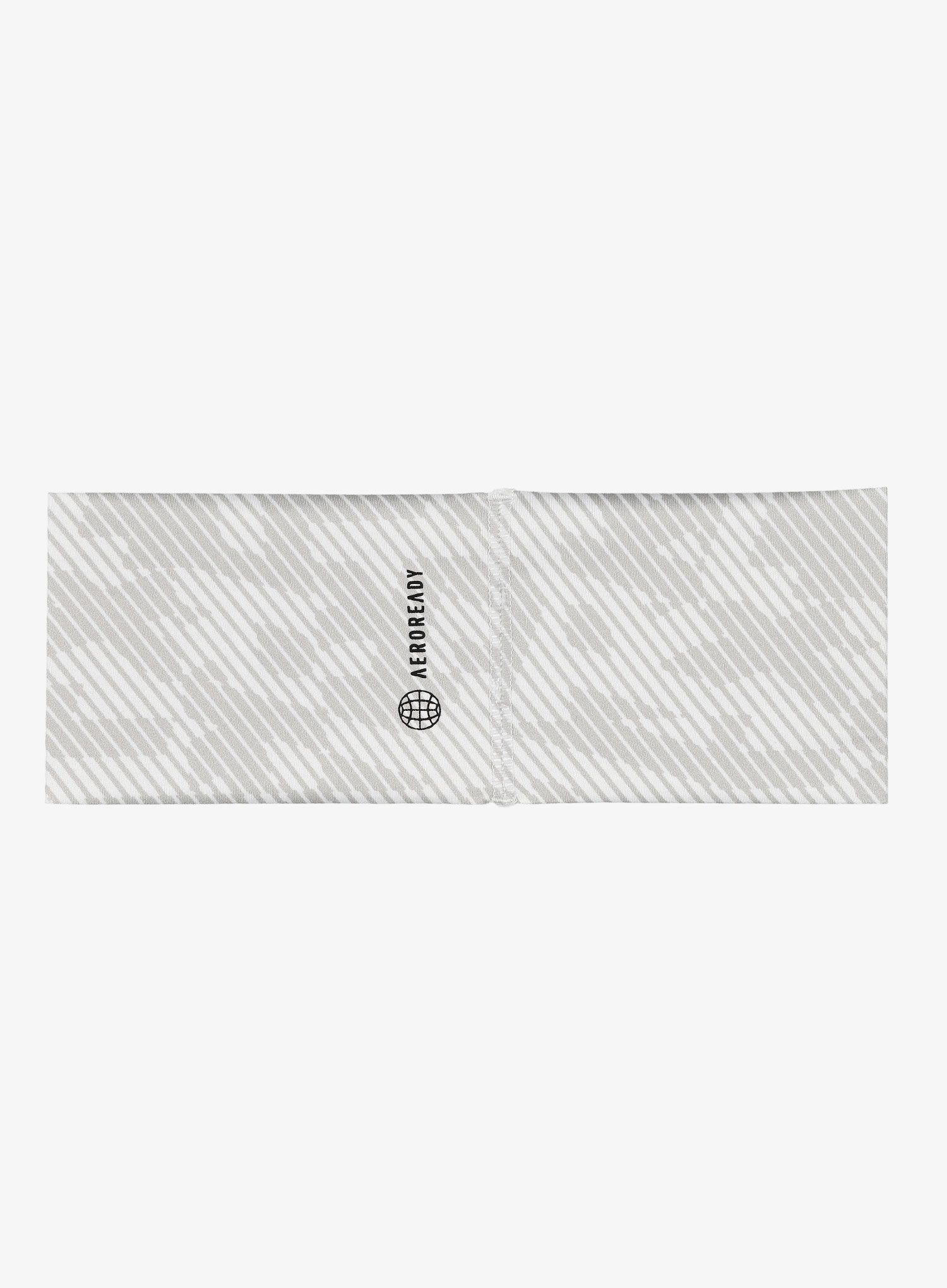 Лента за глава adidas TERREX AEROREADY Graphic Headband - white/grey