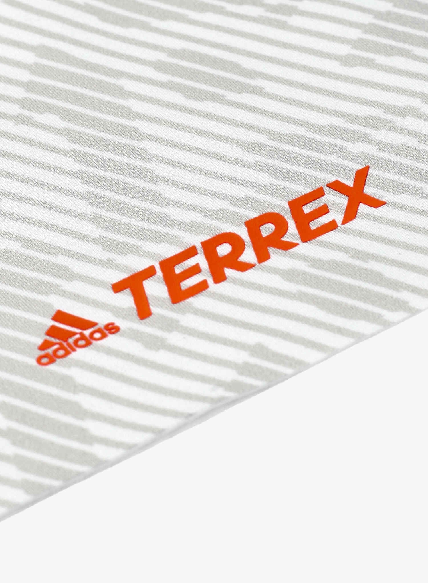 Лента за глава adidas TERREX AEROREADY Graphic Headband - white/grey
