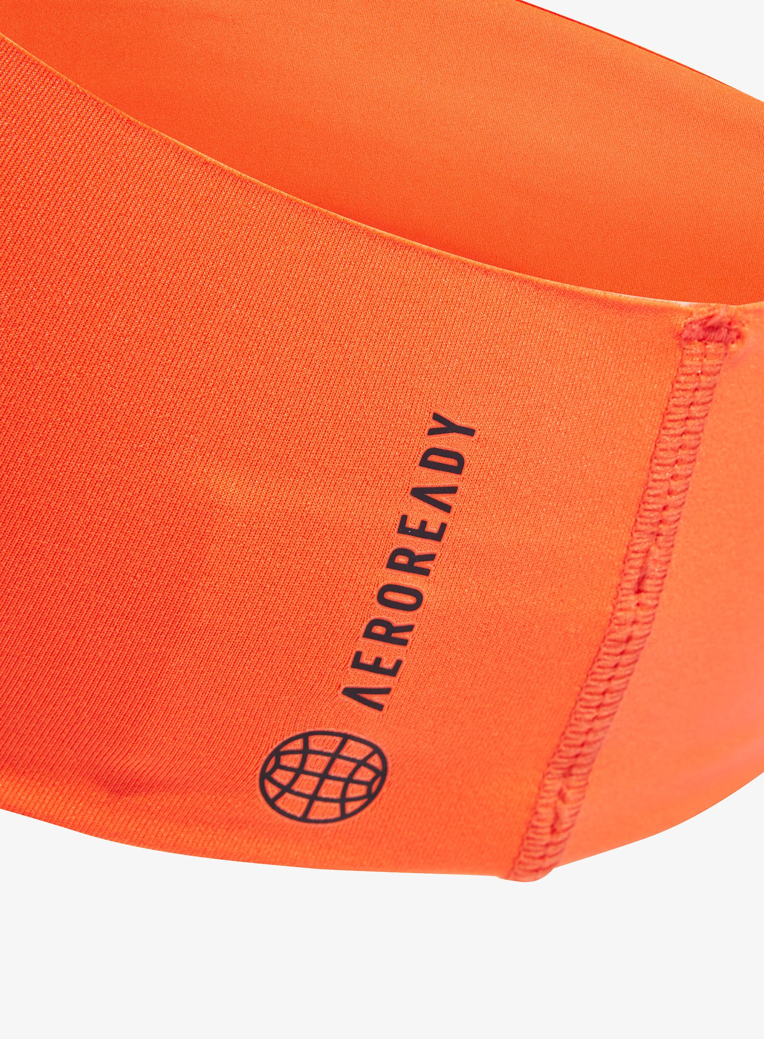 Лента за глава adidas TERREX AEROREADY Headband - orange/black