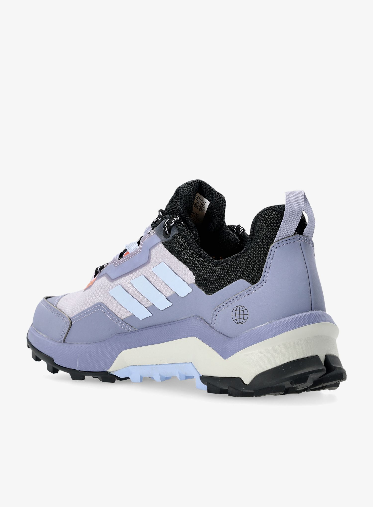 Дамски трекинг обувки ниски adidas TERREX AX4 GTX - silver violet/blue dawn/gold