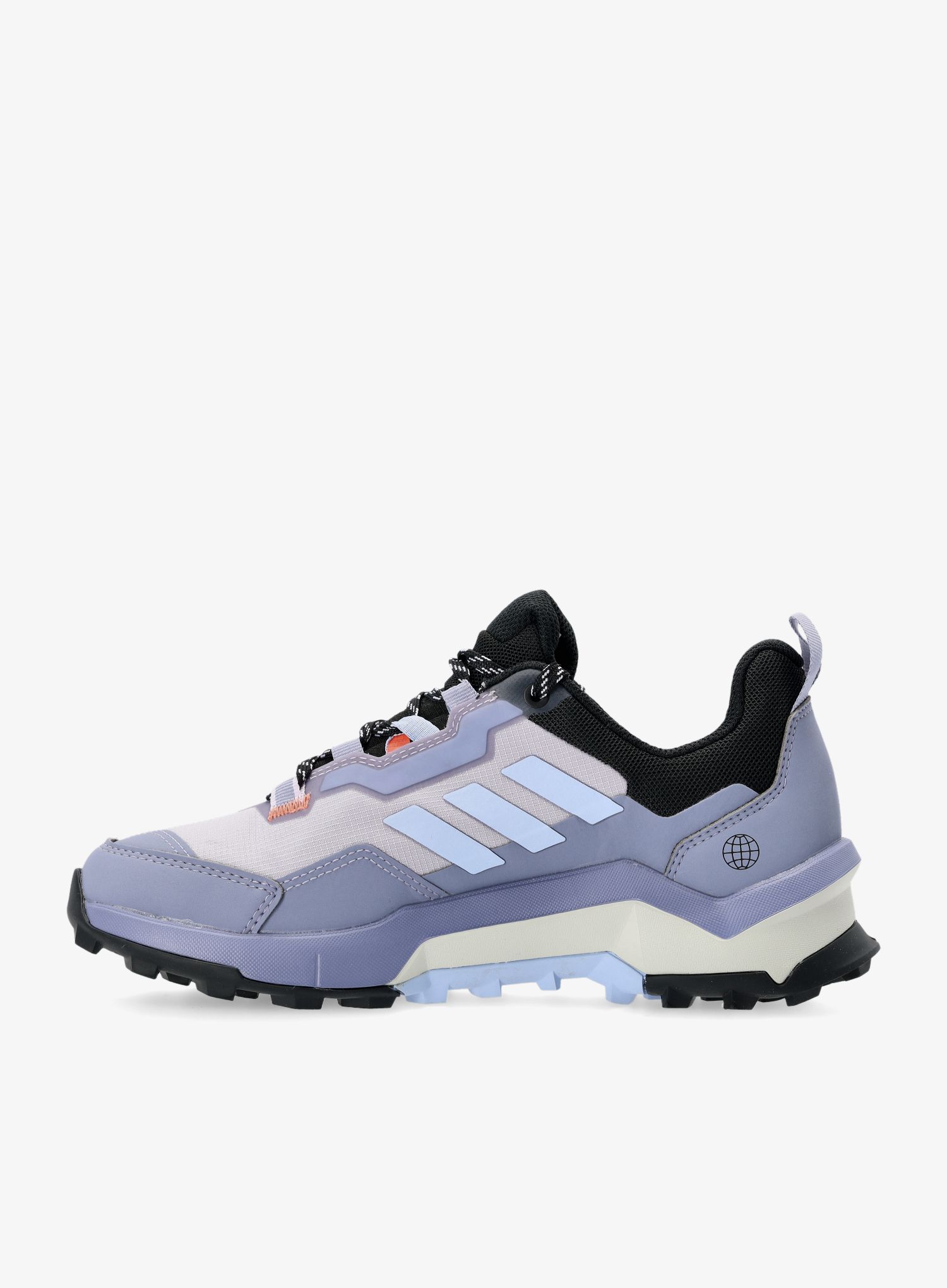 Дамски трекинг обувки ниски adidas TERREX AX4 GTX - silver violet/blue dawn/gold