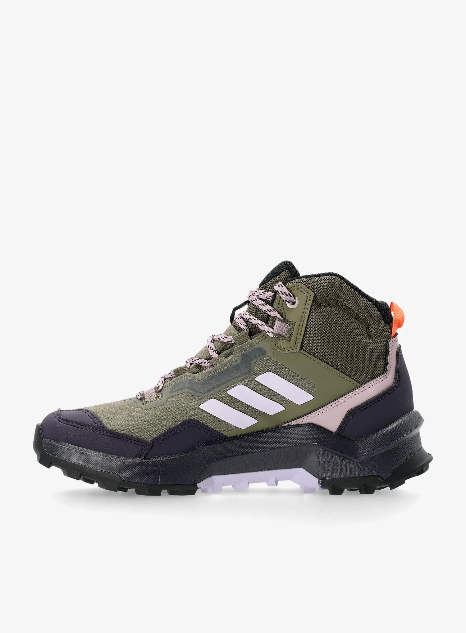 Дамски трекинг обувки adidas TERREX AX4 Mid GTX - olive stra/silv dawn/prelo fig