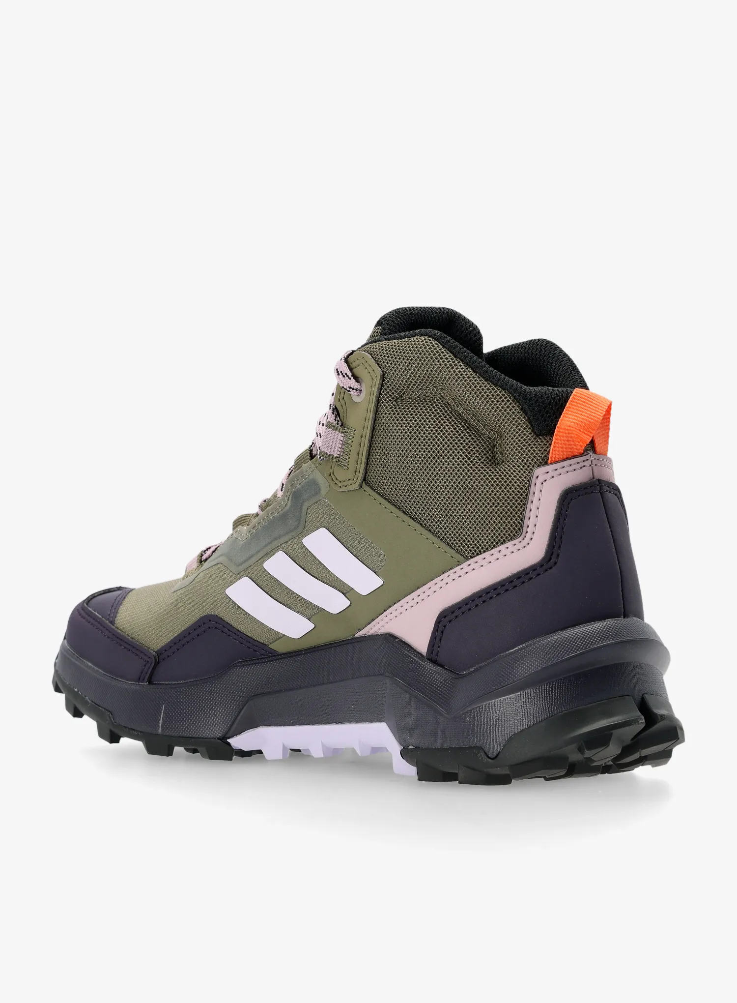 Дамски трекинг обувки adidas TERREX AX4 Mid GTX - olive stra/silv dawn/prelo fig
