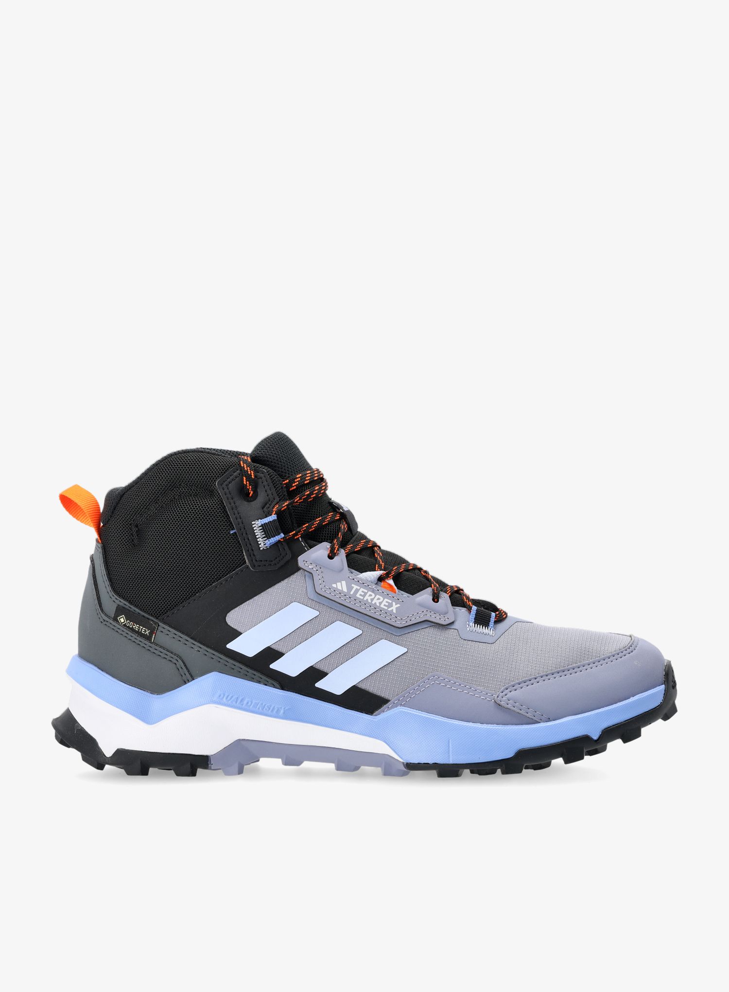 Мъжки високи трекинг обувки adidas TERREX AX4 Mid GTX - silver violet/blue dawn/black