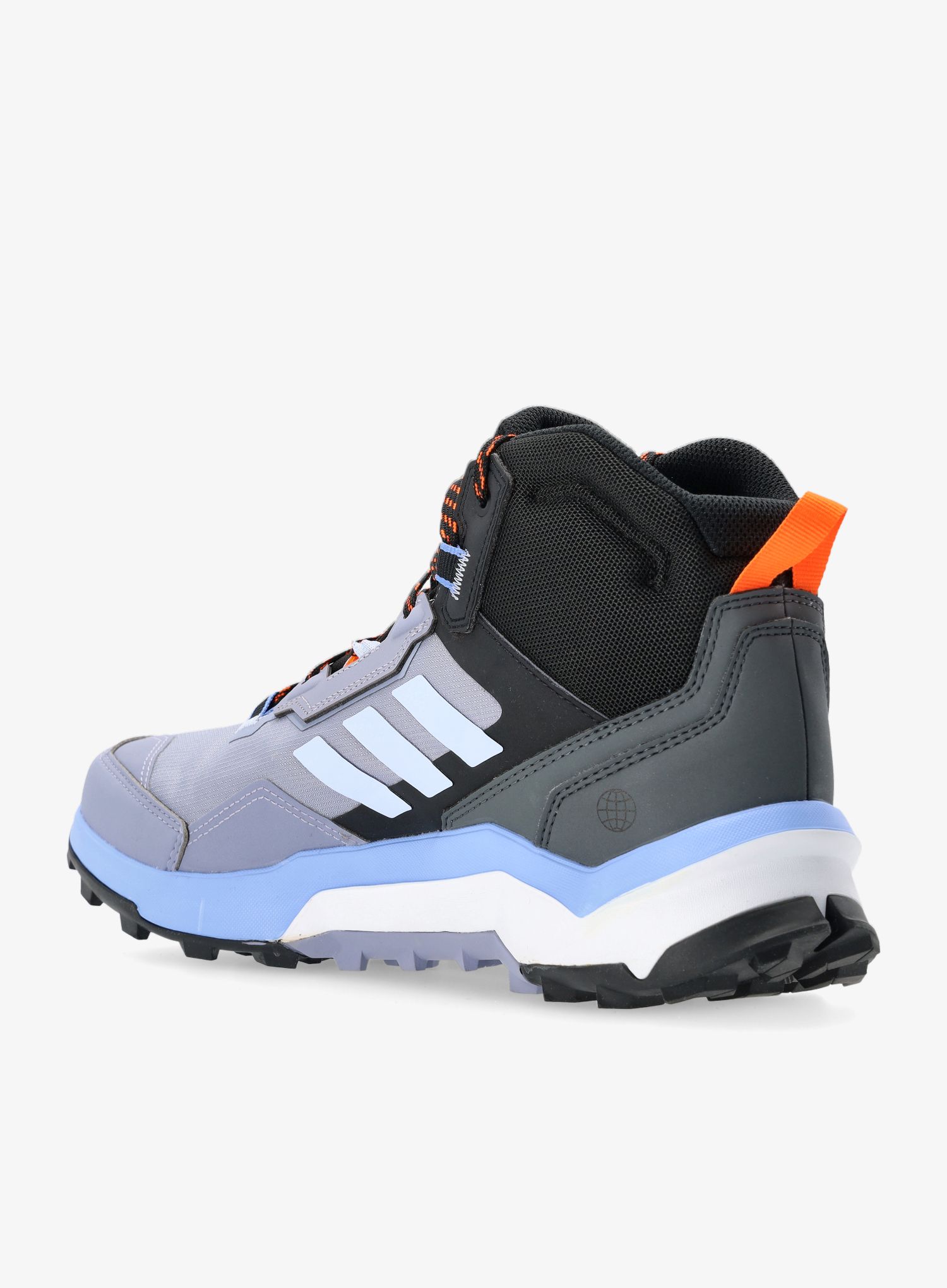 Мъжки високи трекинг обувки adidas TERREX AX4 Mid GTX - silver violet/blue dawn/black