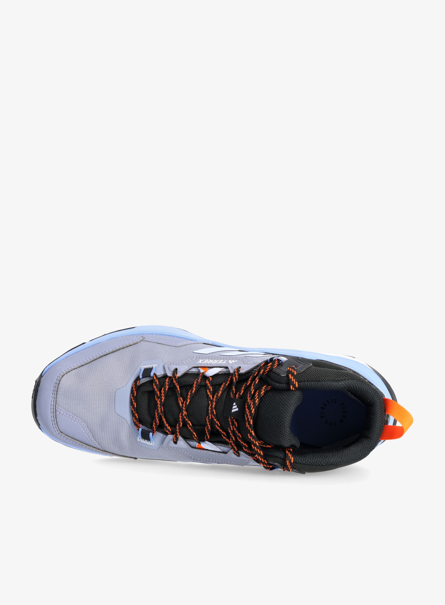 Мъжки високи трекинг обувки adidas TERREX AX4 Mid GTX - silver violet/blue dawn/black