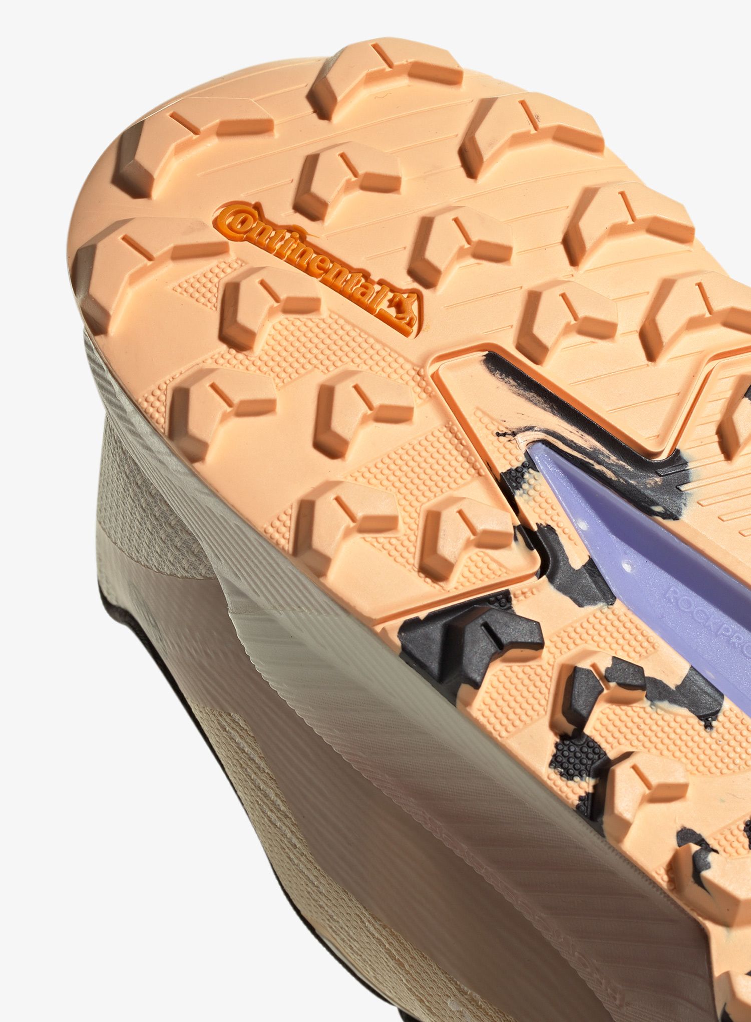 Дамски обувки за бягане adidas TERREX Agravic Flow 2 - sand/silver violet/taupe