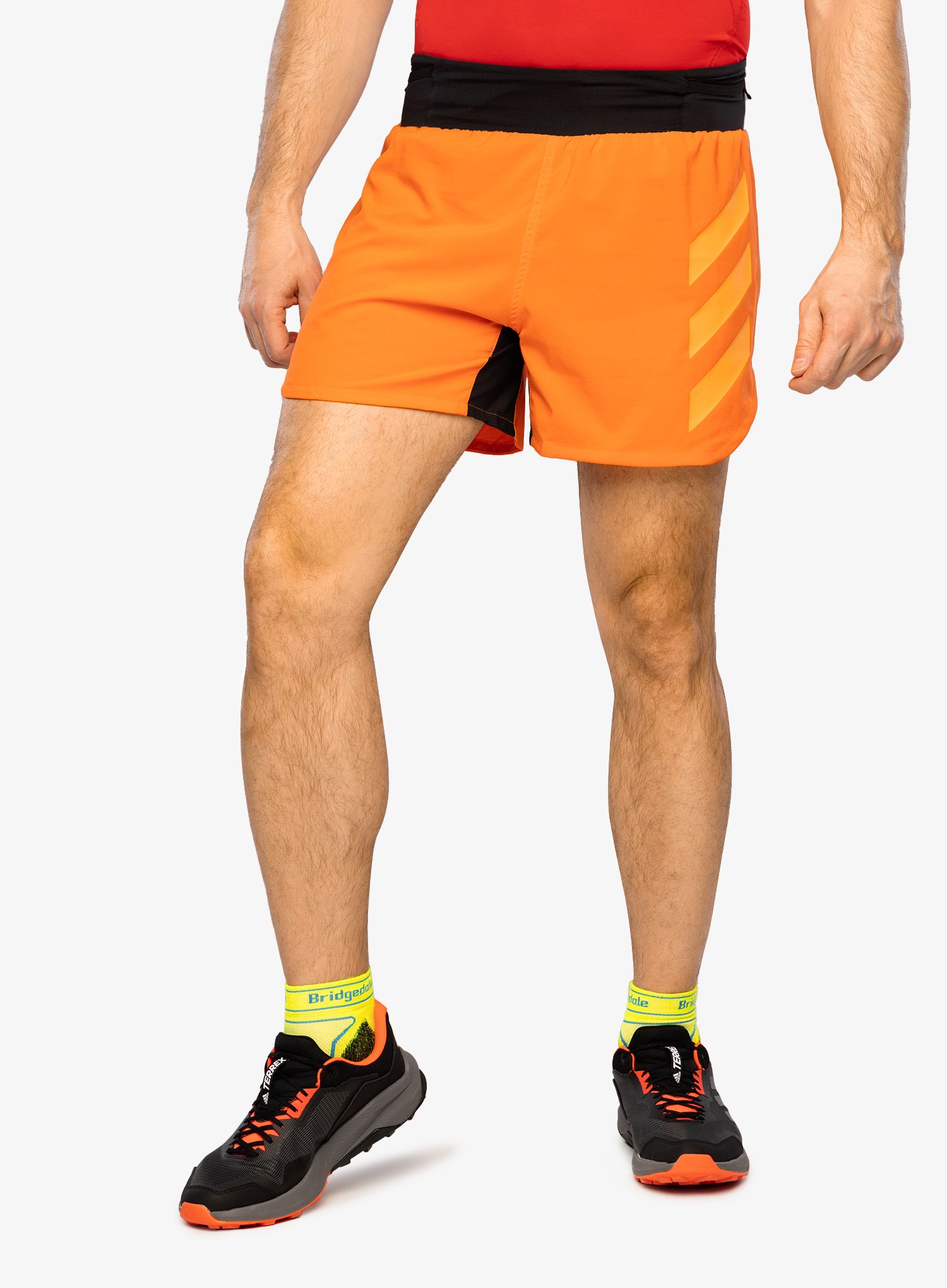 Къси панталони за бягане adidas TERREX Agravic Trail Running Shorts - semi impact orange