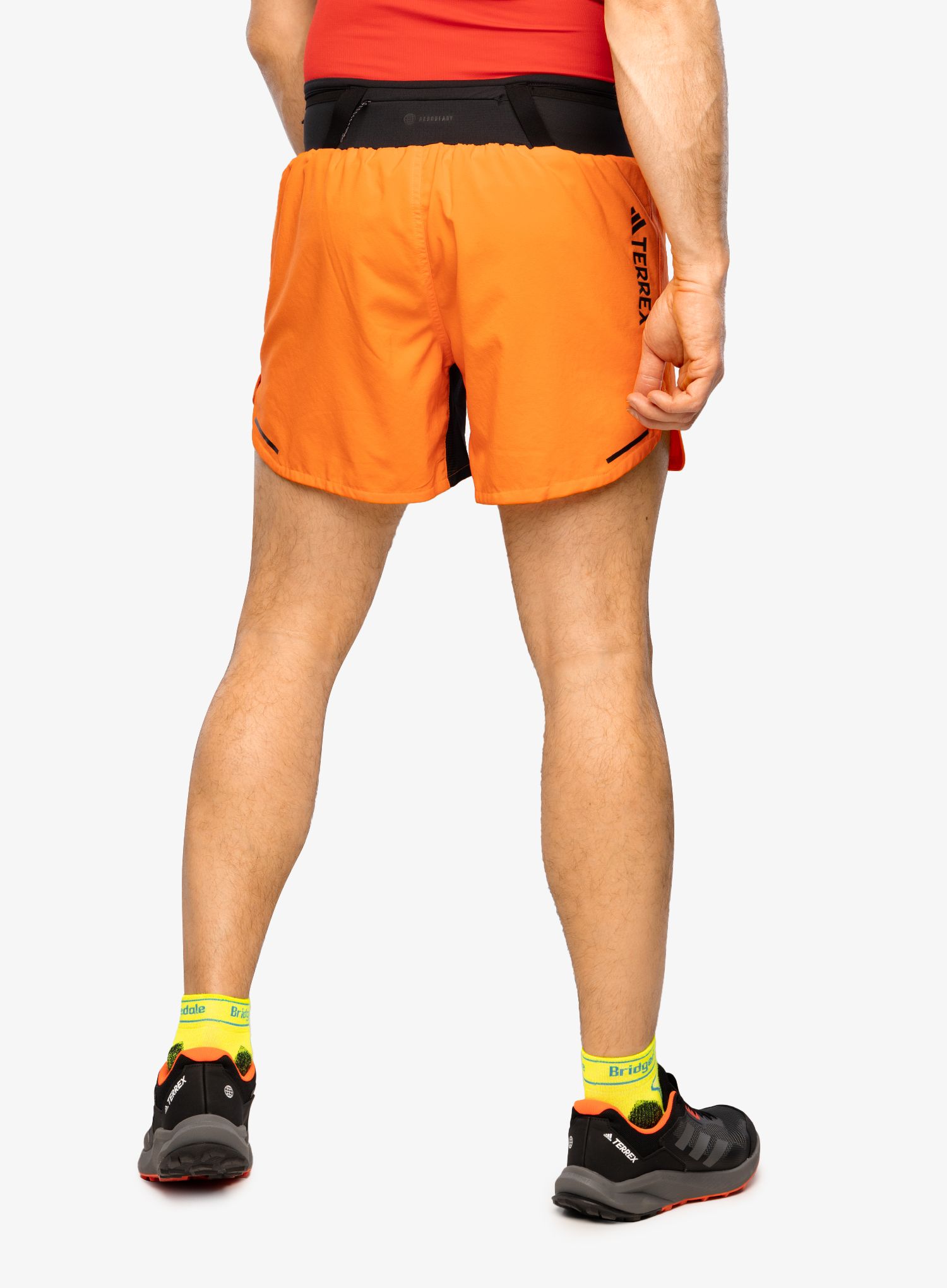 Къси панталони за бягане adidas TERREX Agravic Trail Running Shorts - semi impact orange