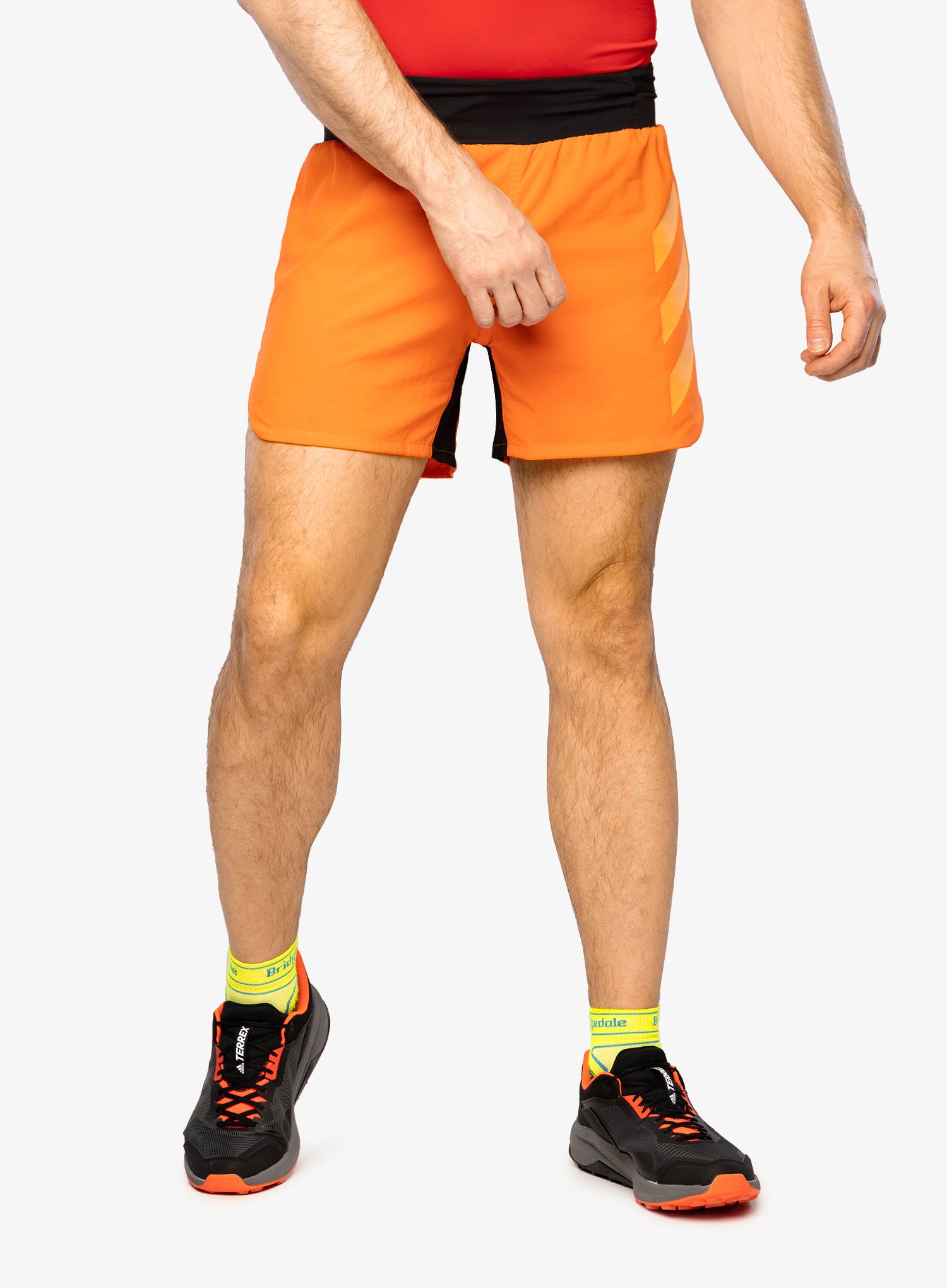 Къси панталони за бягане adidas TERREX Agravic Trail Running Shorts - semi impact orange
