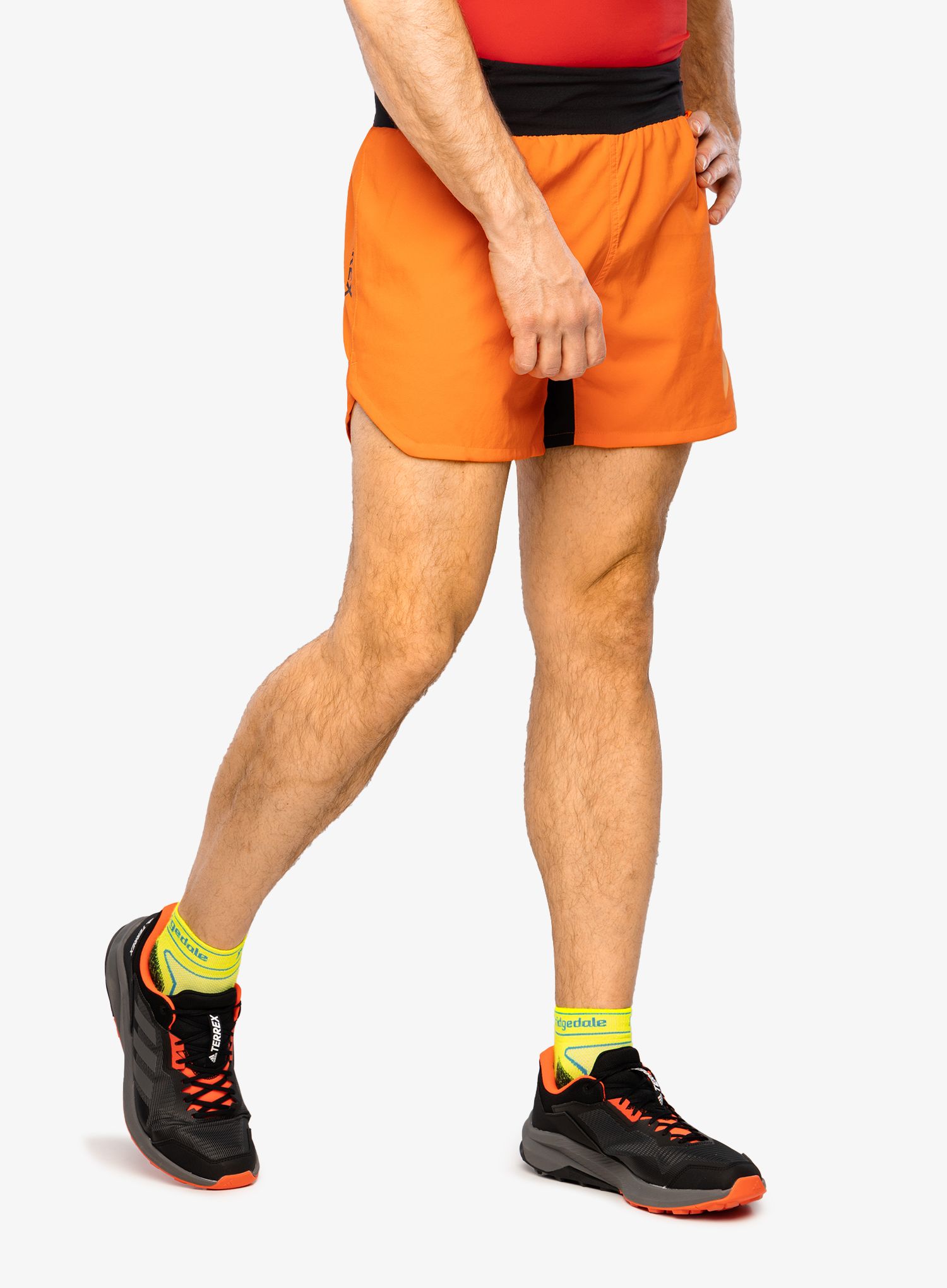 Къси панталони за бягане adidas TERREX Agravic Trail Running Shorts - semi impact orange
