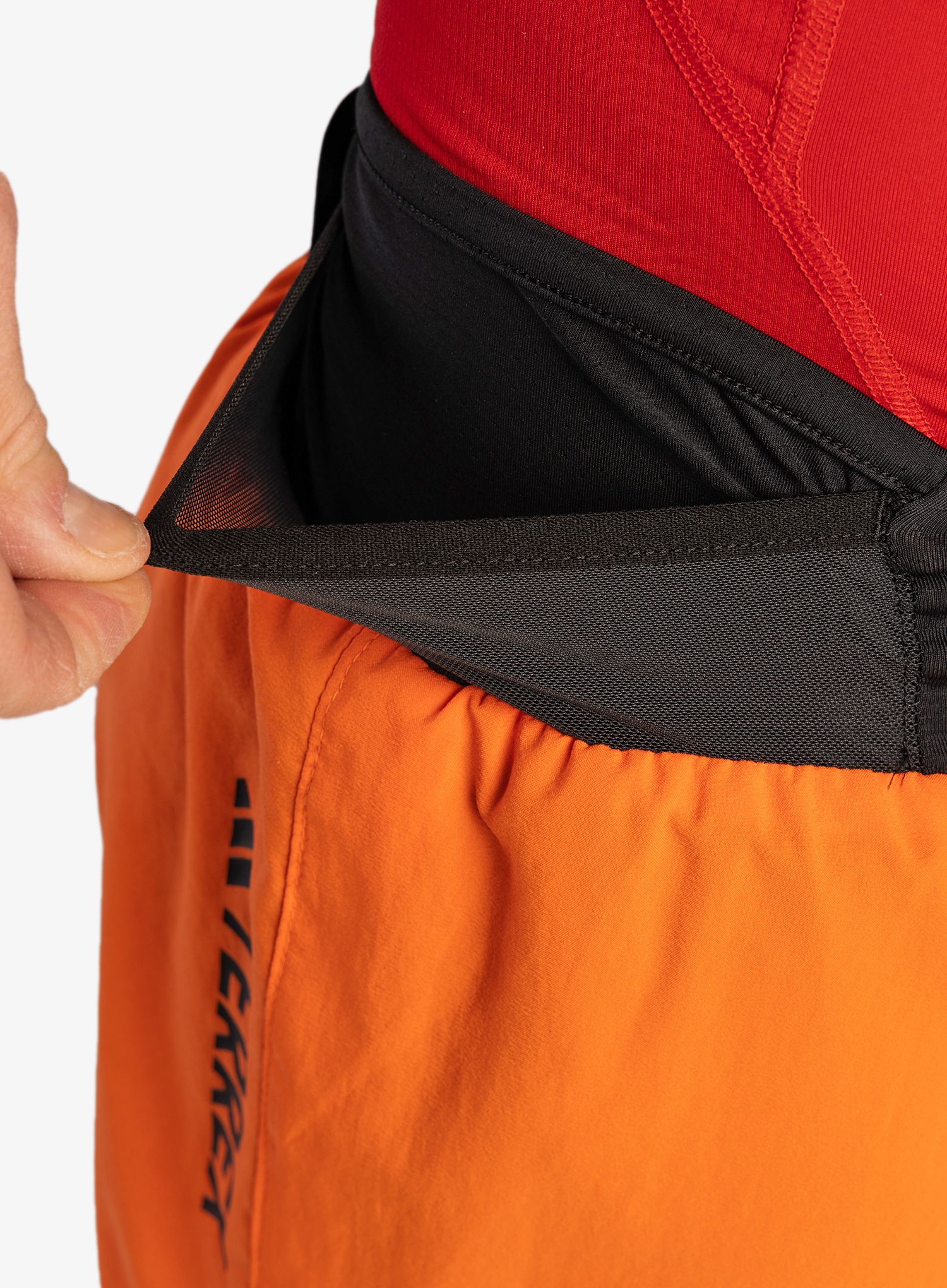 Къси панталони за бягане adidas TERREX Agravic Trail Running Shorts - semi impact orange