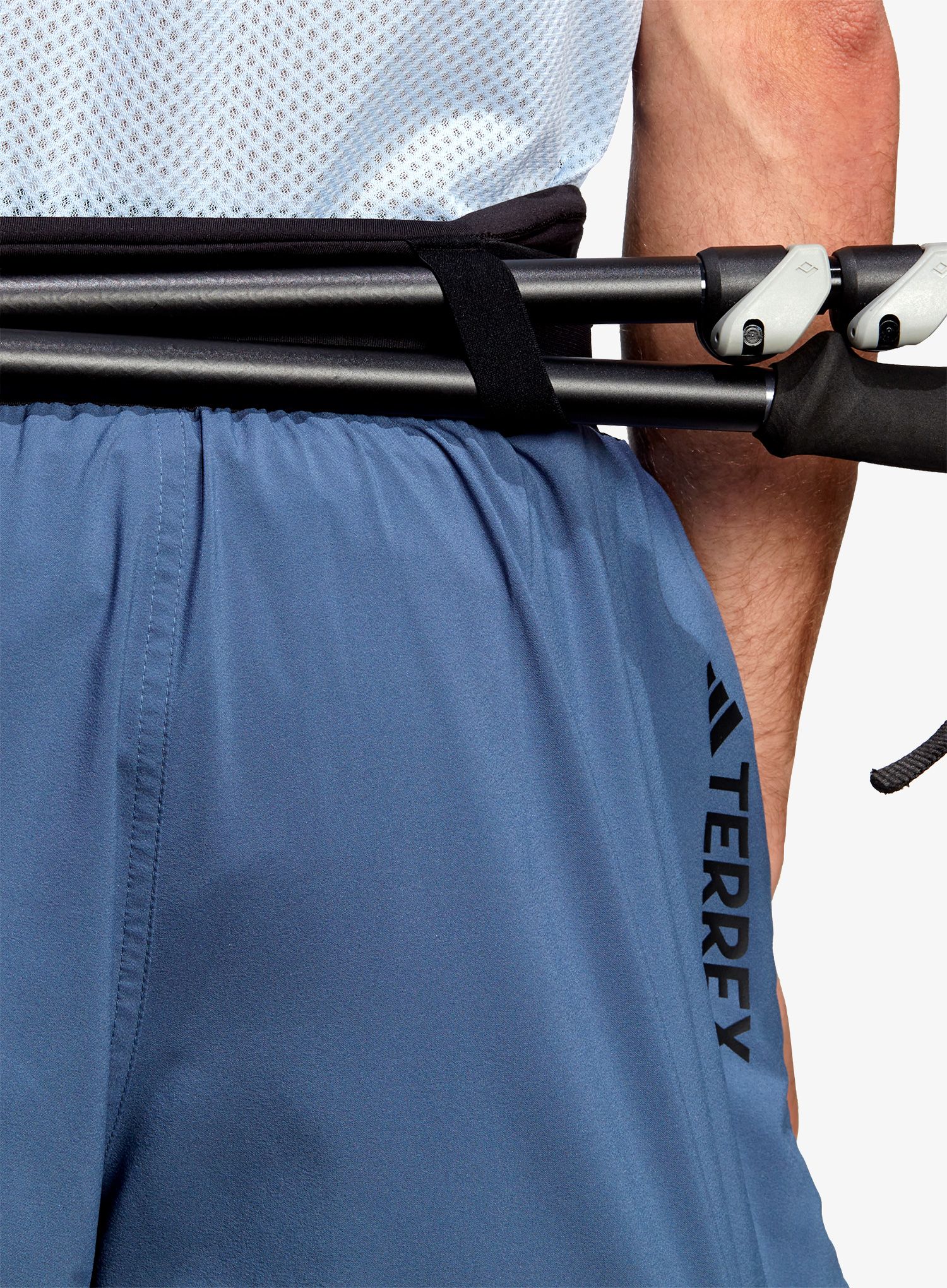 Къси панталони за бягане adidas TERREX Agravic Trail Running Shorts - wonder steel