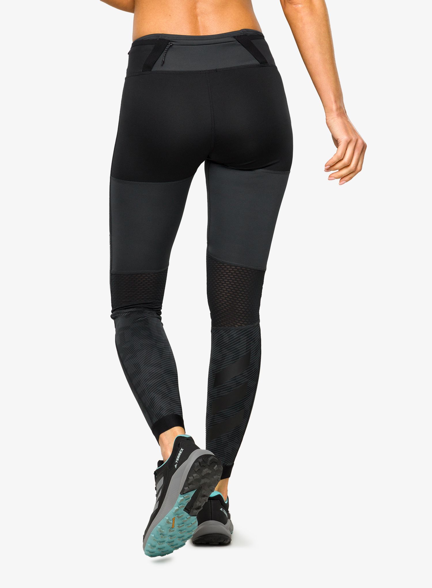 Дамски клин за бягане adidas TERREX Agravic Trail Running Tights - carbon