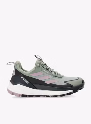 Дамски туристически обувки adidas TERREX Free Hiker 2 Low GTX - silv grn/preloved fig/carbon