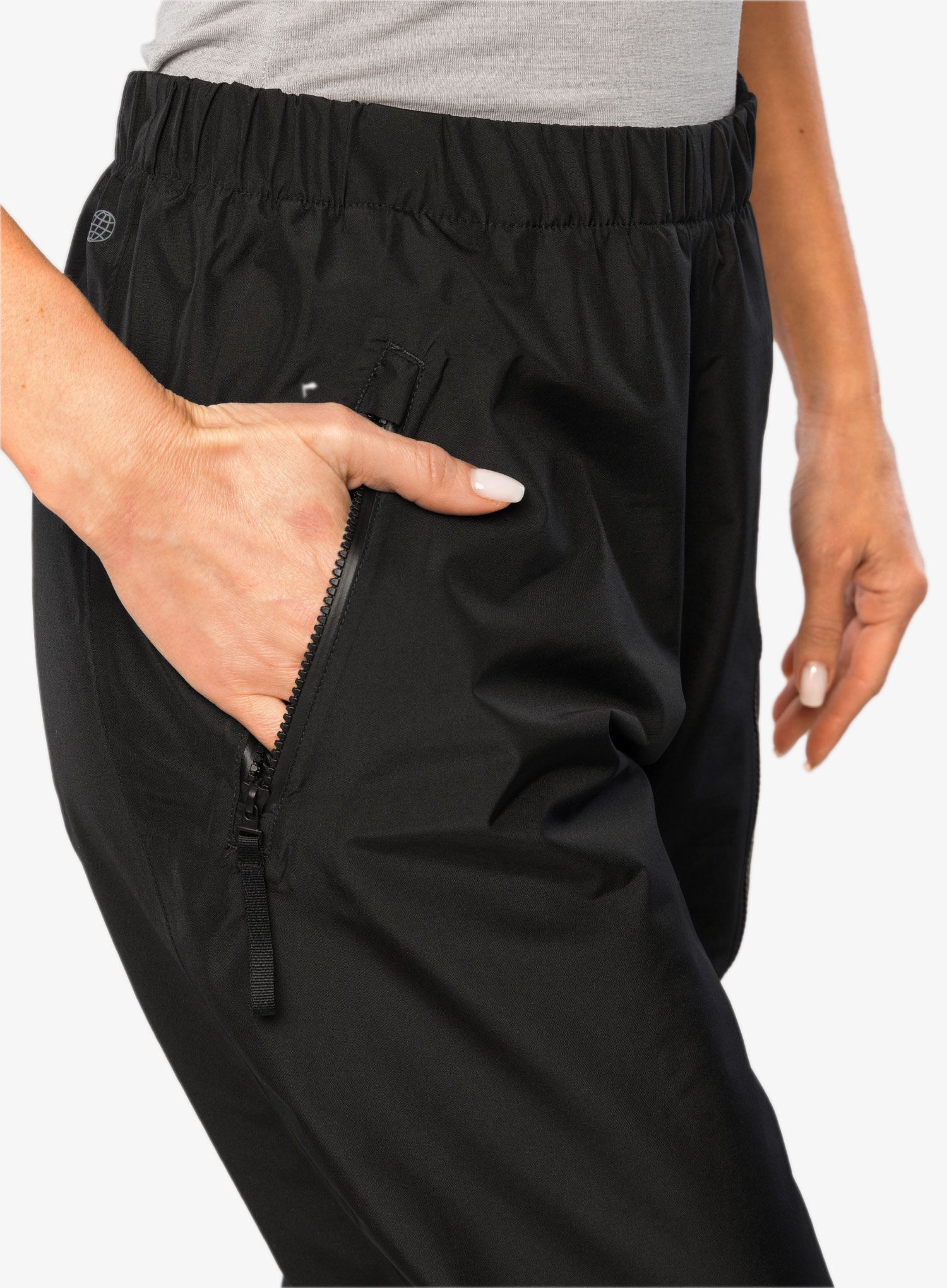 Дамски водоустойчиви панталони adidas TERREX GORE-TEX Paclite Rain Pants - black