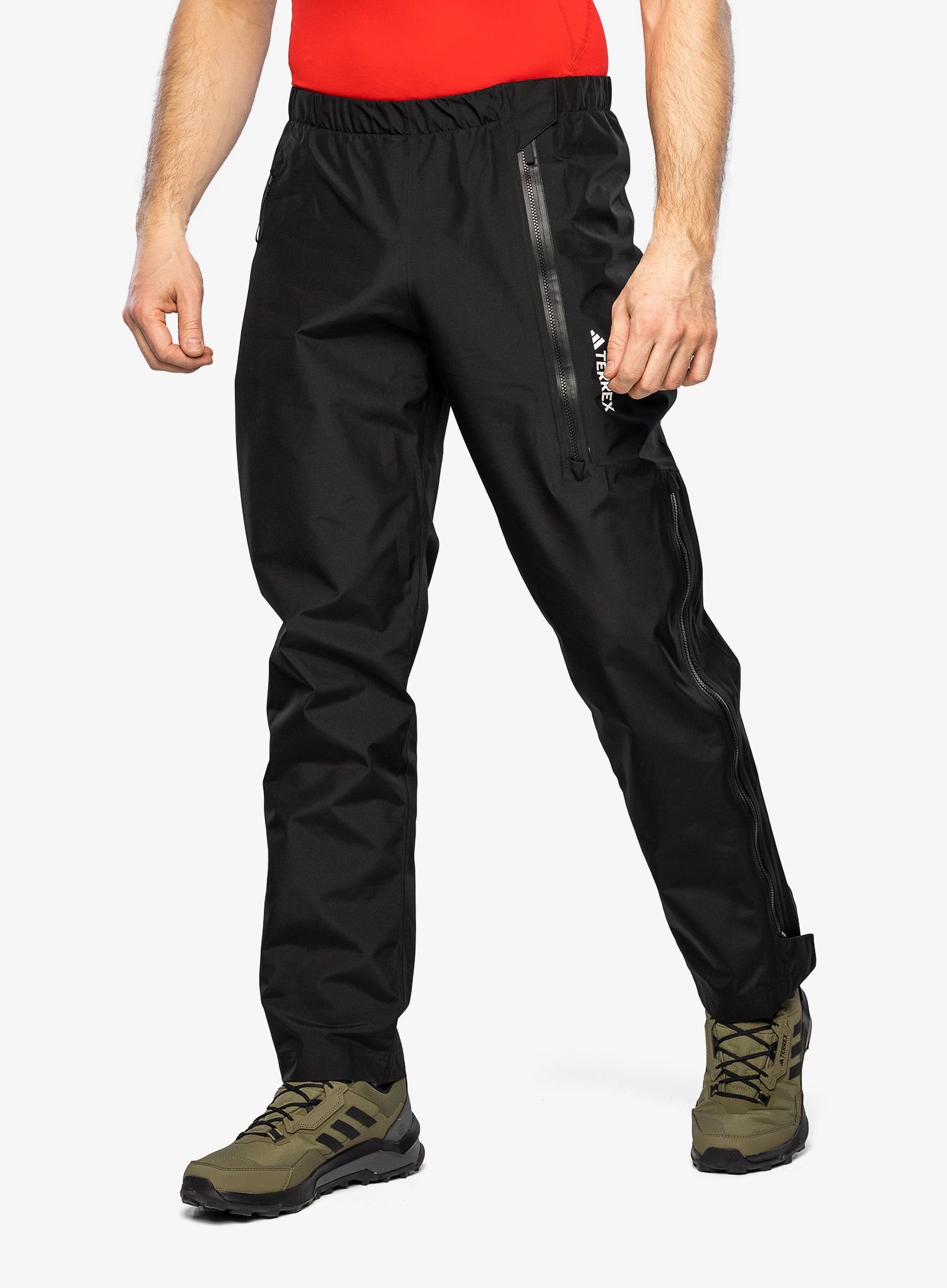 Водоустойчиви панталони adidas TERREX GORE-TEX Paclite Rain Pants - black