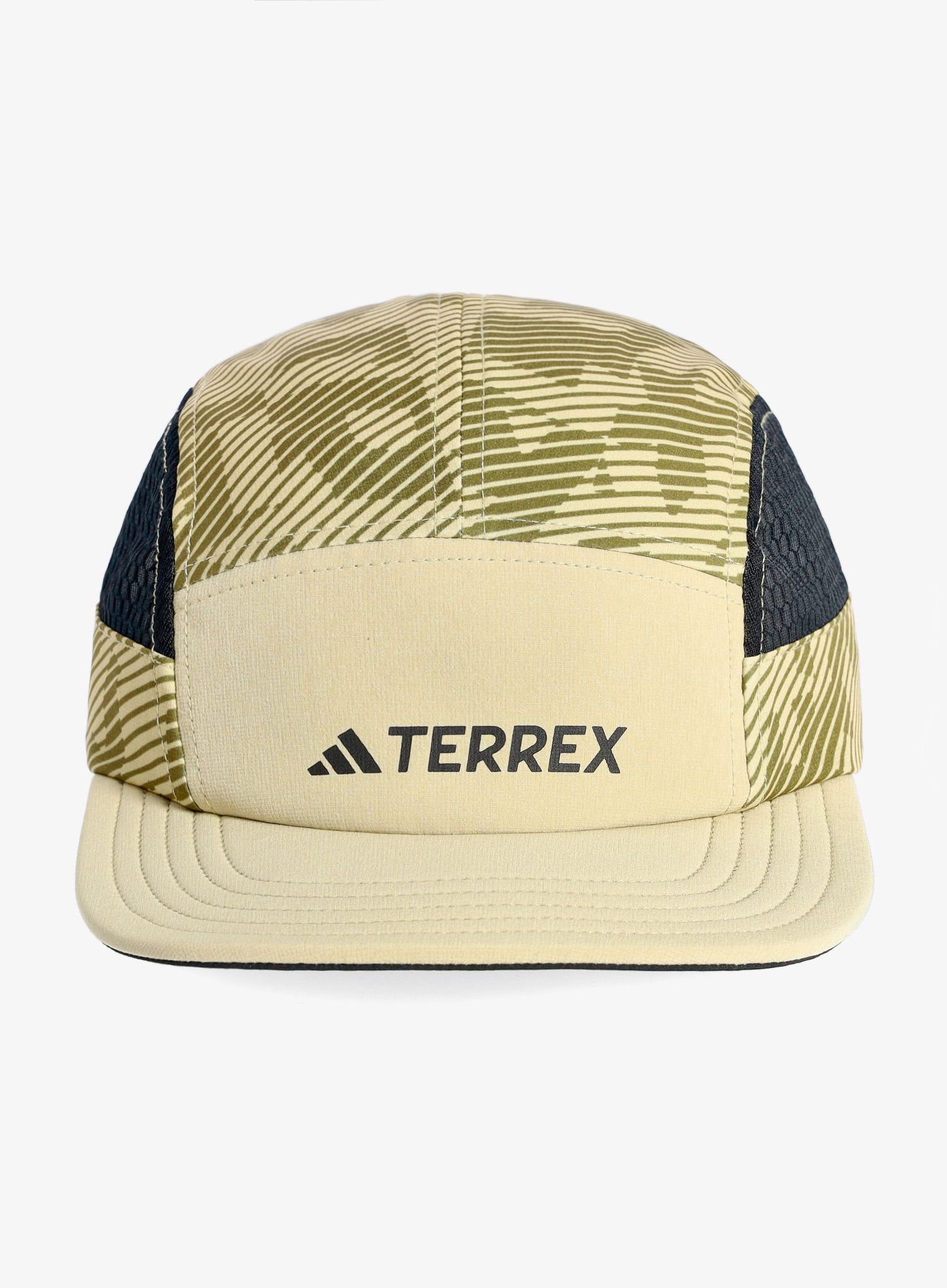 Шапка с козирка adidas TERREX HEAT.RDY 5-Panel Graphic Cap - savanna/black/black
