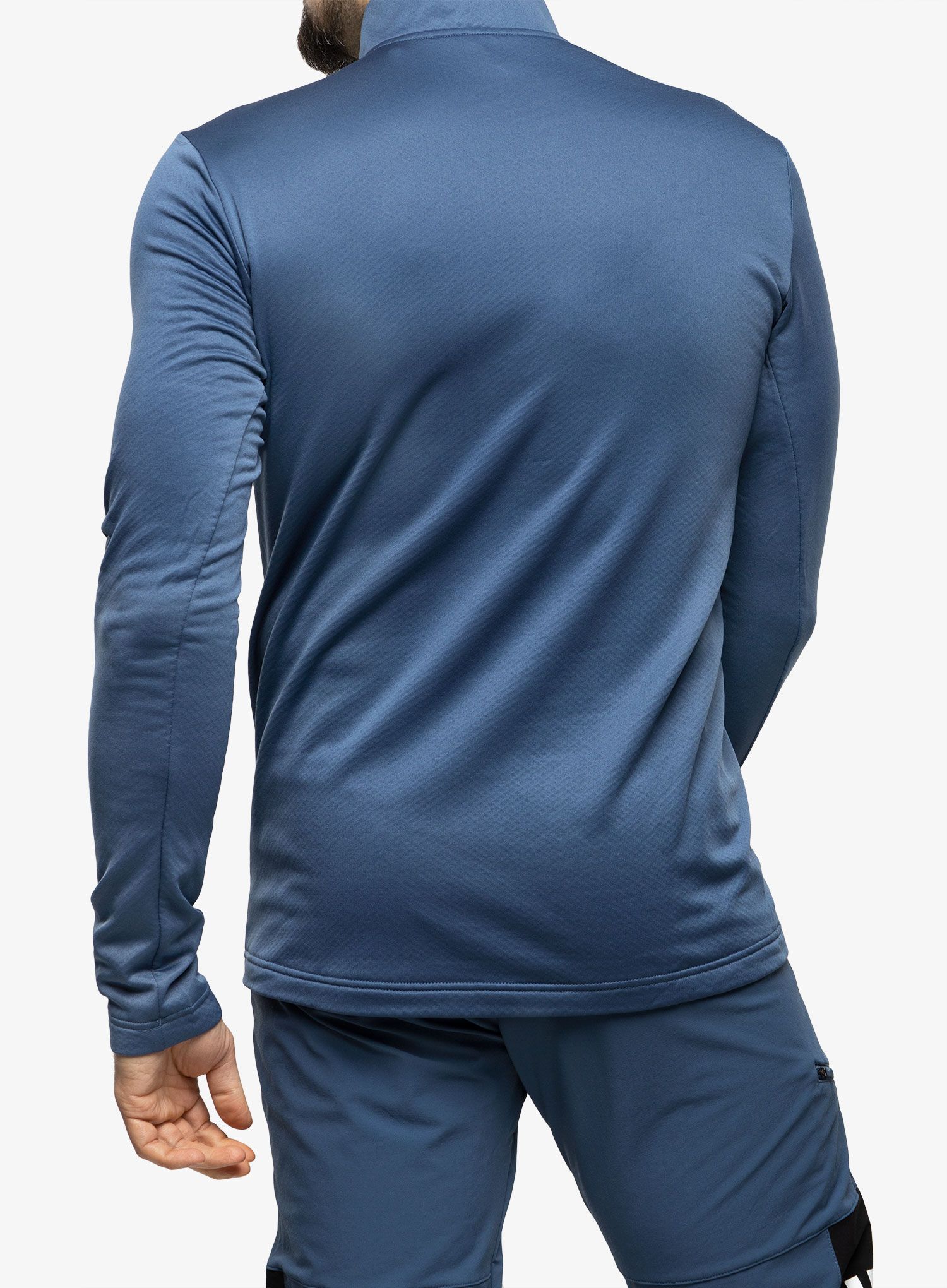Суичър без качулка adidas TERREX Multi 1/2 Zip Fleece - wonder steel