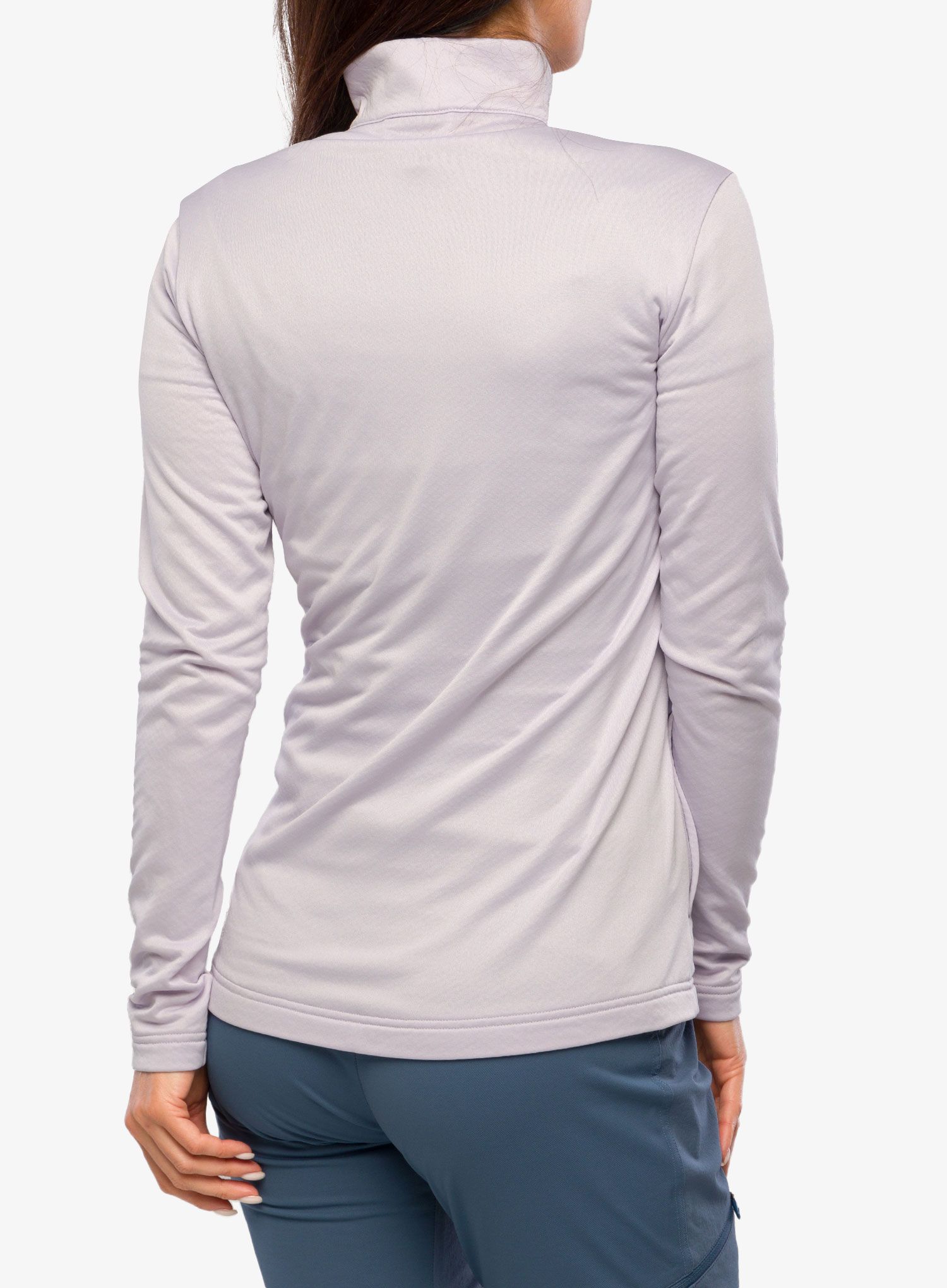 Дамски суичър с цип adidas TERREX Multi Full Zip Fleece Jacket - silver dawn
