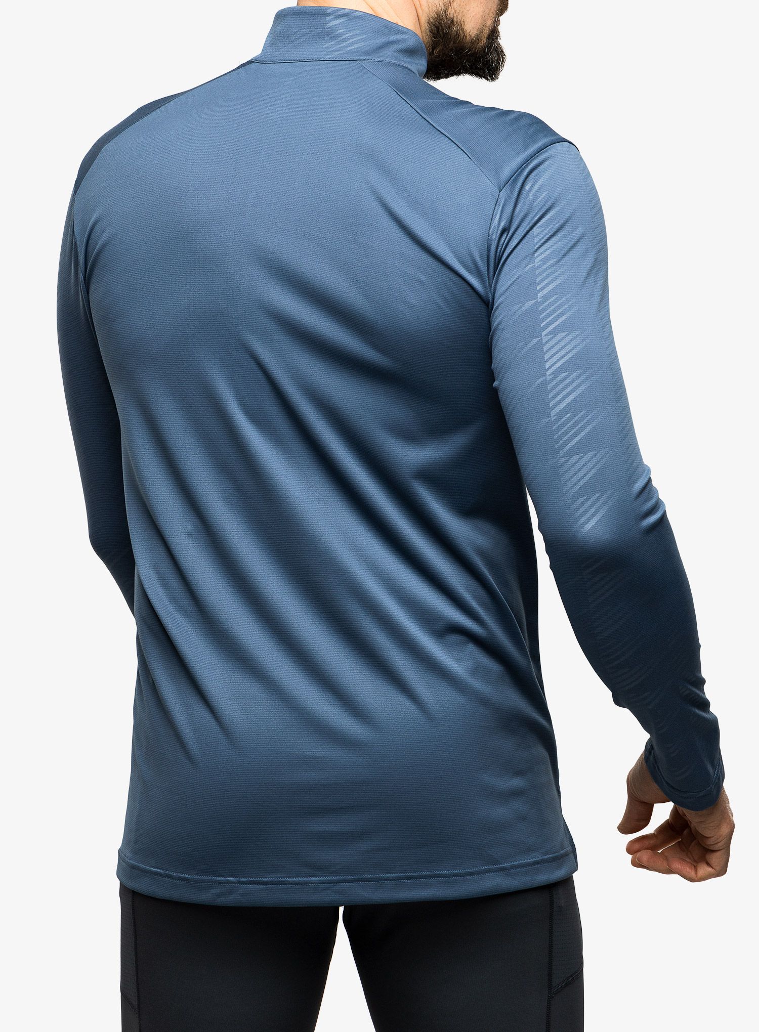 Суичър adidas TERREX Multi Half-Zip LS Tee - wonder steel