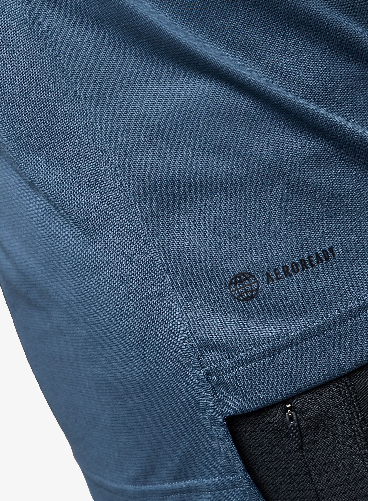 Суичър adidas TERREX Multi Half-Zip LS Tee - wonder steel
