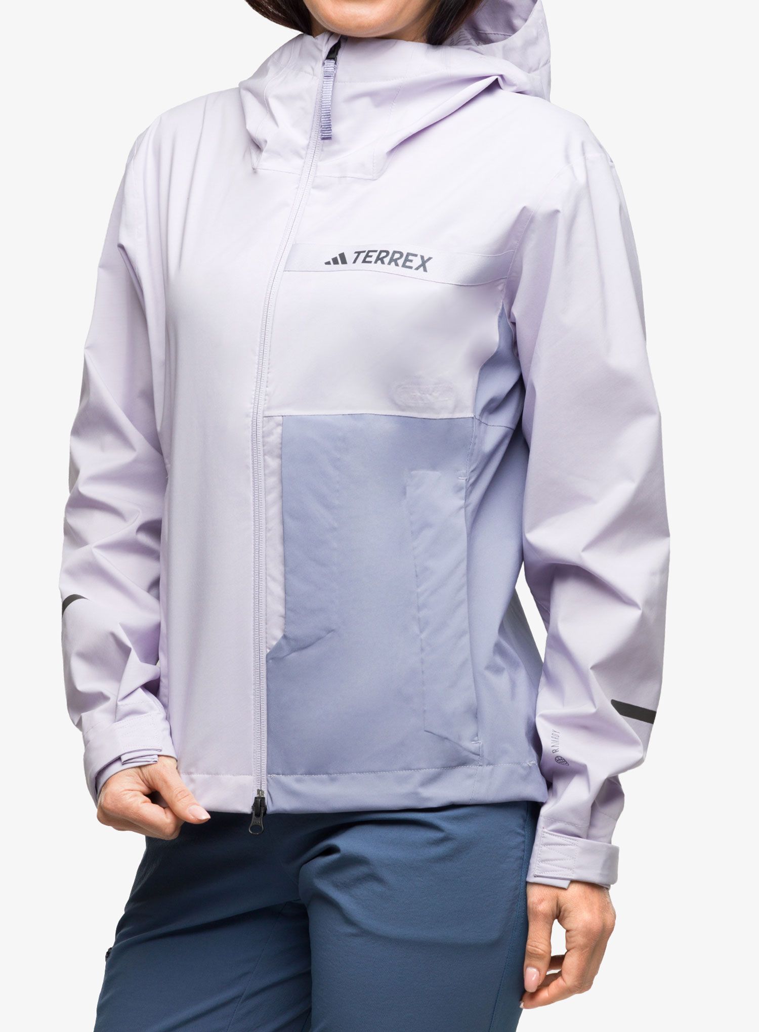 Дамско яке с мембрана adidas TERREX Multi RAIN.RDY 2.5L Jacket - silver dawn