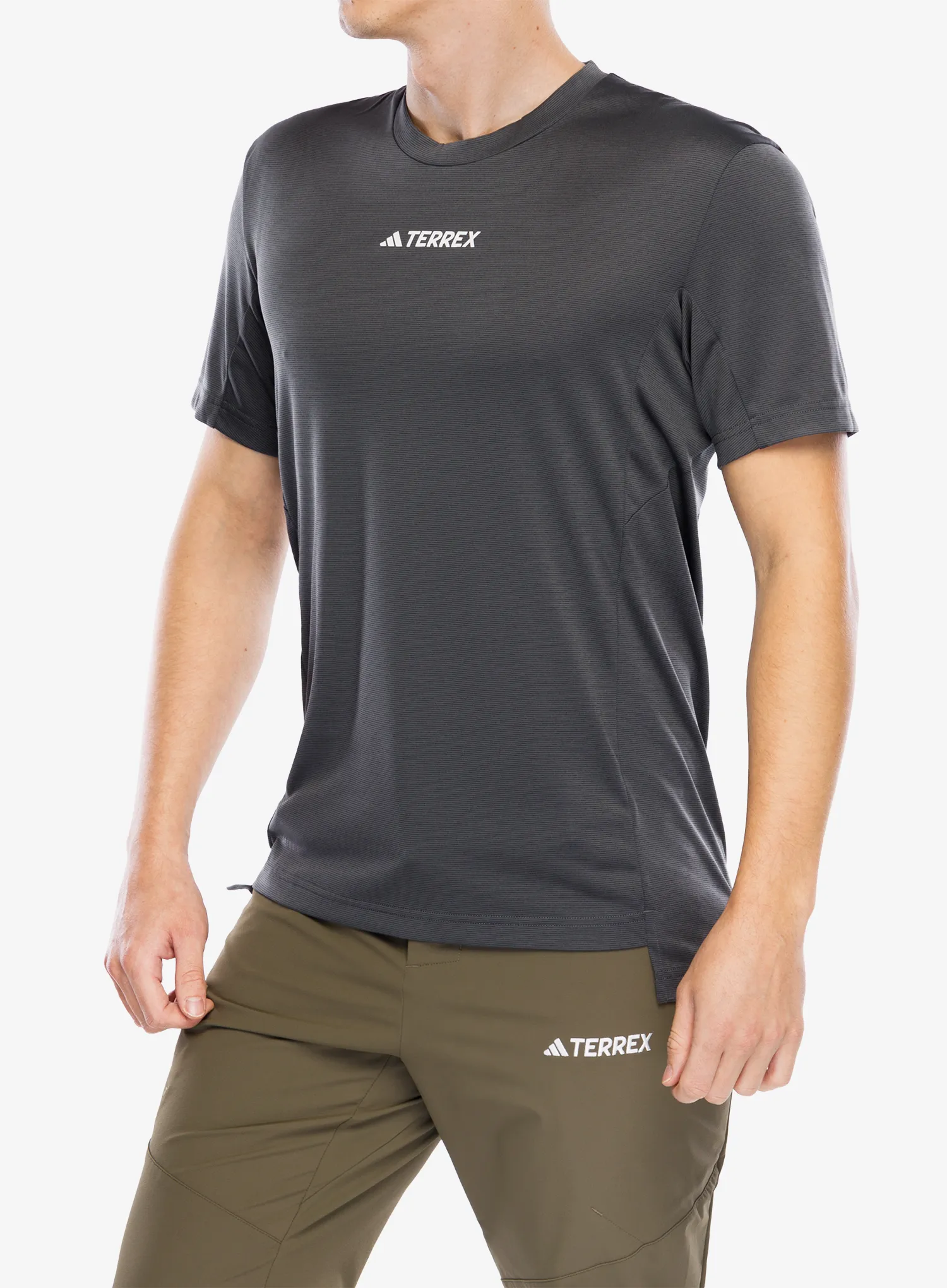 Бързосъхнеща тениска adidas TERREX Multi Tee - black