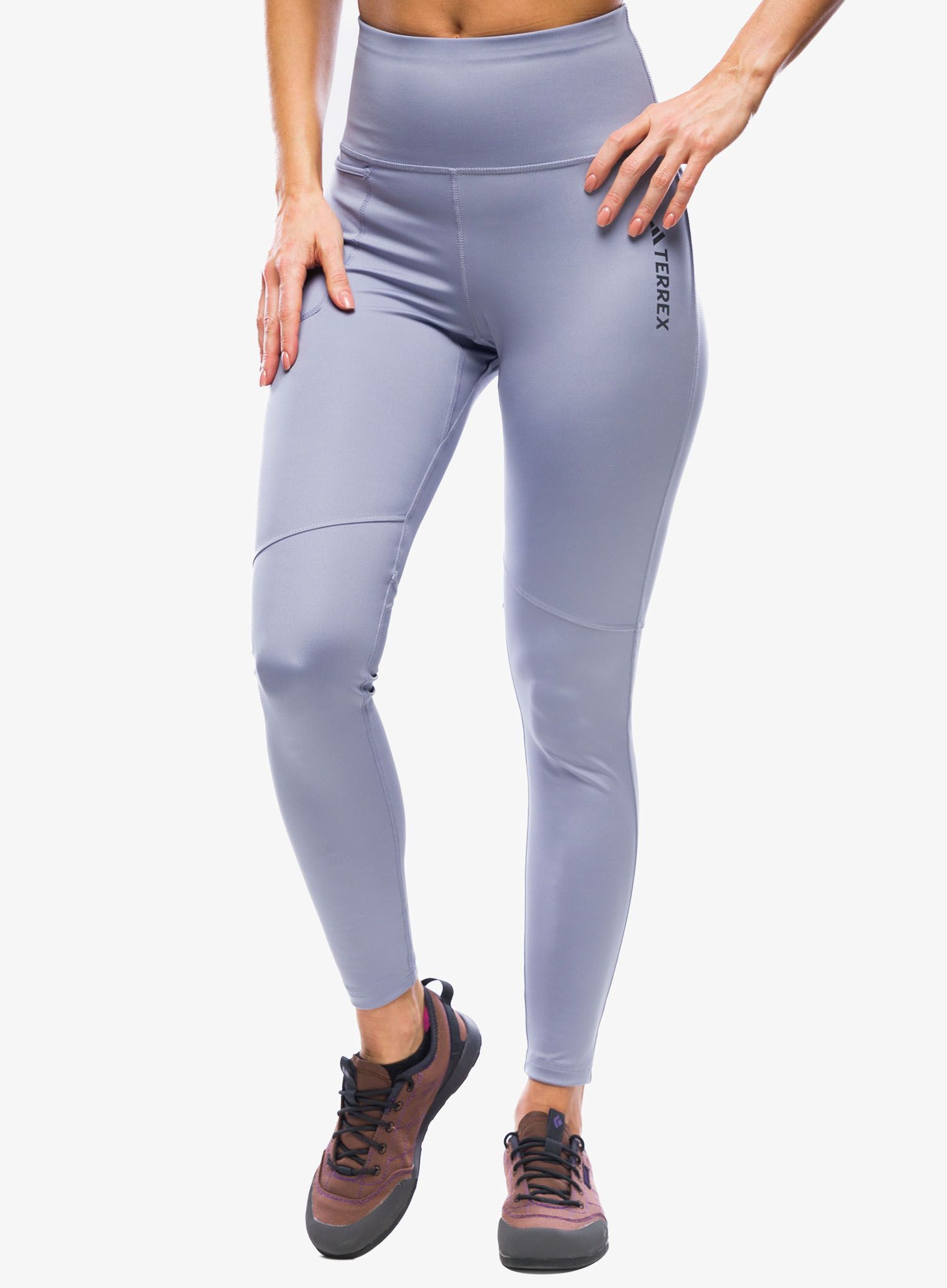 Дамски клин adidas TERREX Multi Tights - silver violet