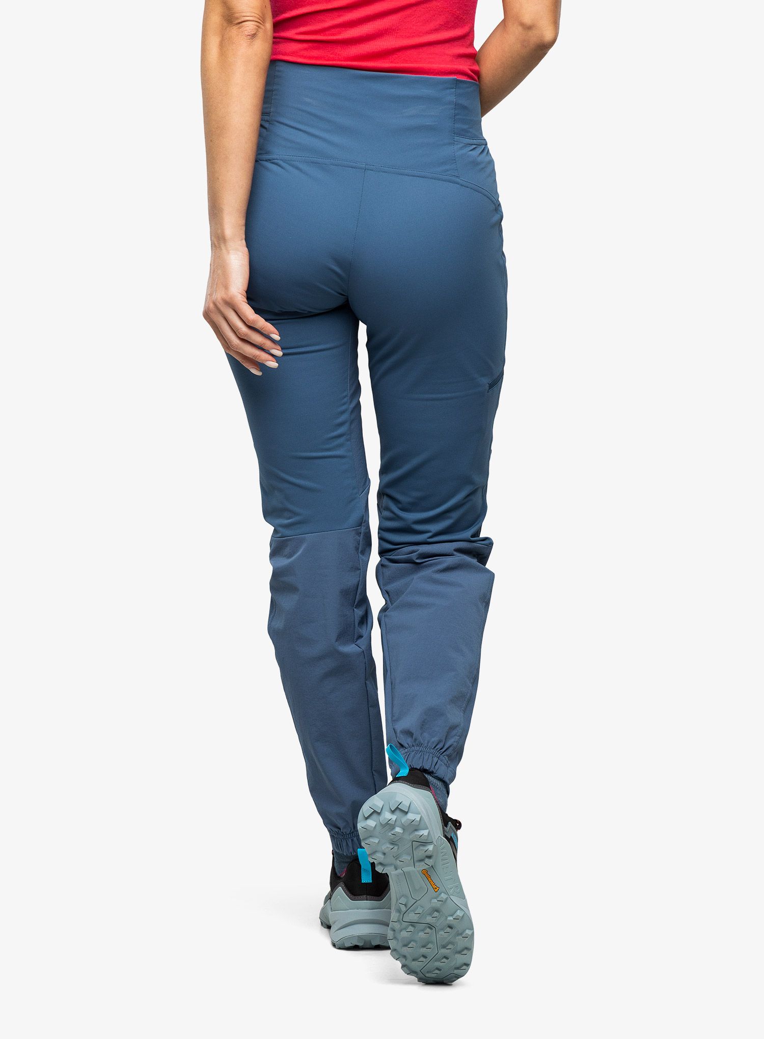 Дамски туристически панталони adidas TERREX Techrock Alpine Climbing Pants - wonder steel