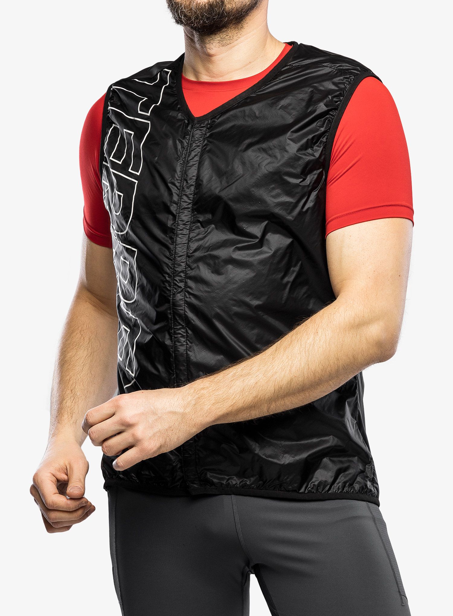 Яке adidas TERREX Trail Running 3 in 1 Wind Hooded - shadow red