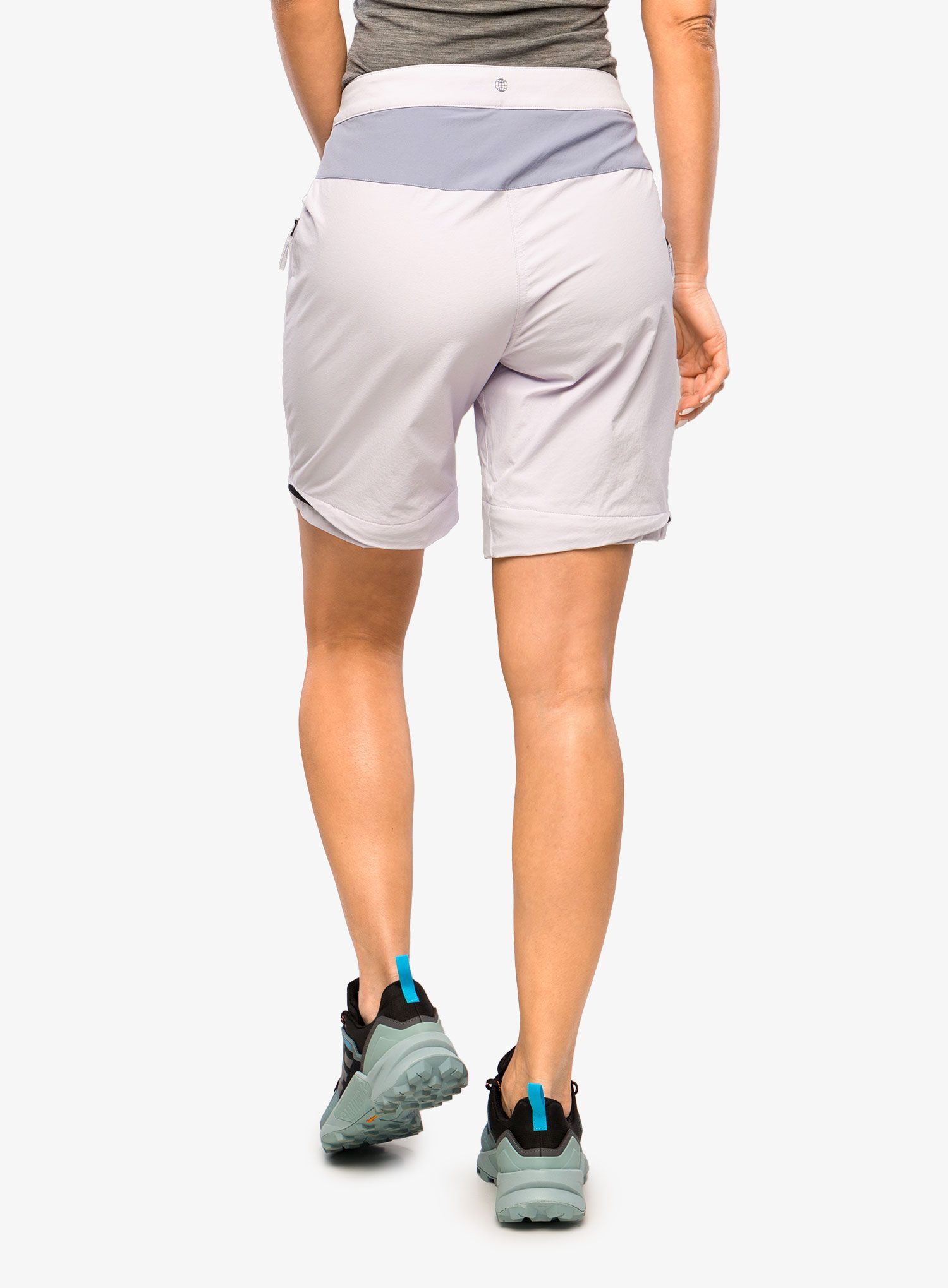 Дамски туристически панталони adidas TERREX Utilitas Zip Off Pants - silver dawn