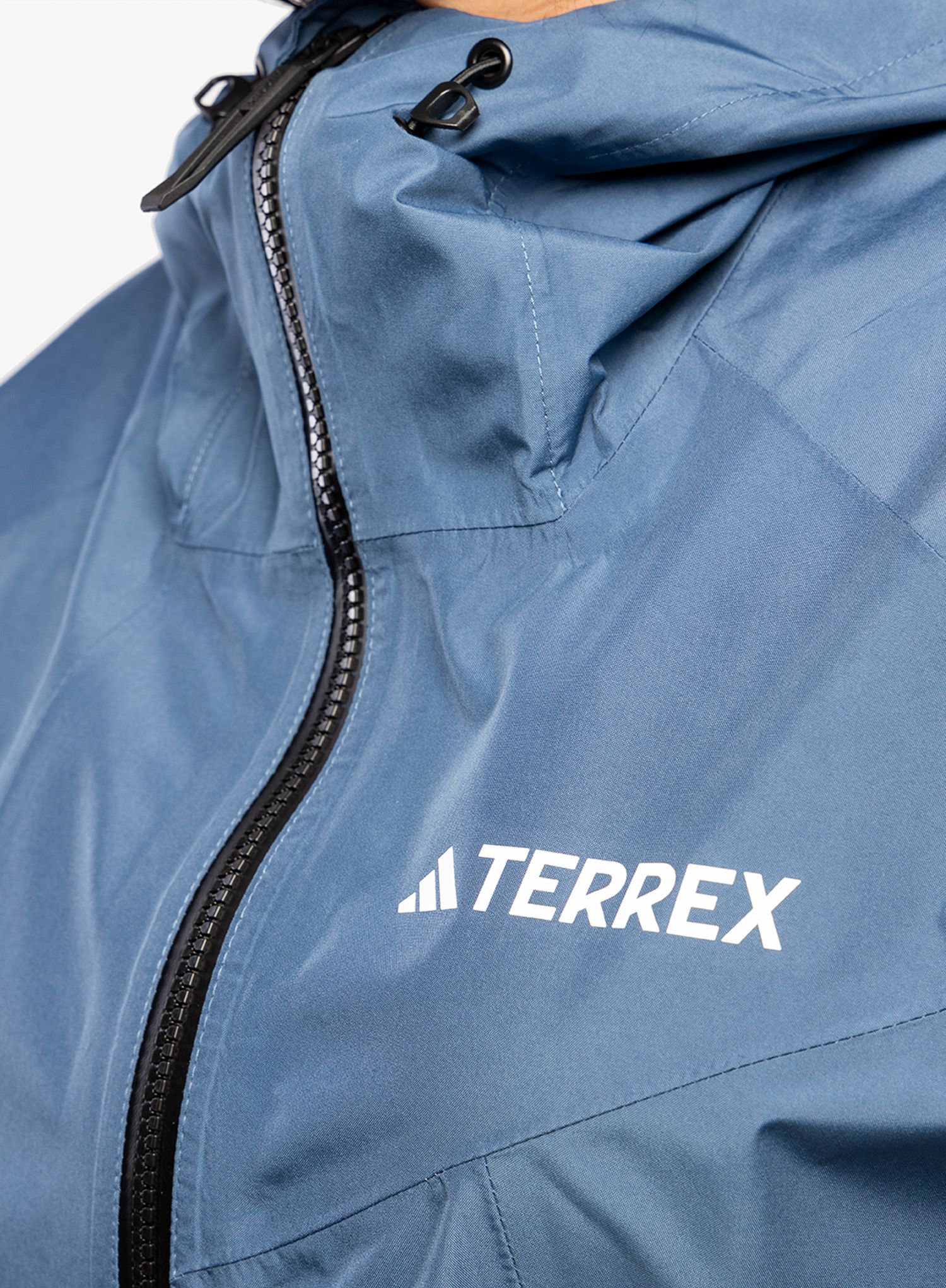 Дамско водоустойчиво яке adidas TERREX Xperior GORE-TEX Paclite Rain Jacket - wonder steel
