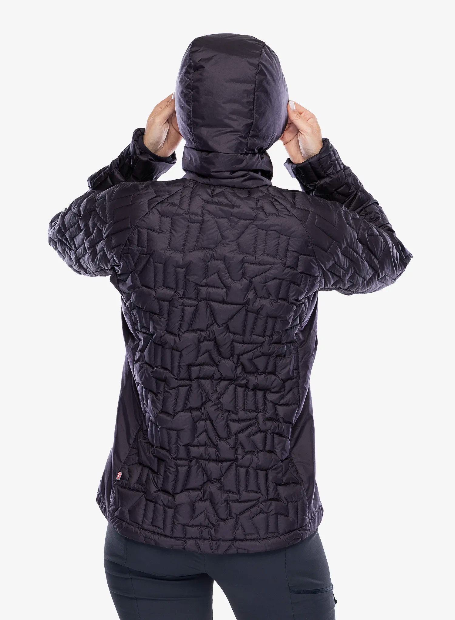 Дамско изолирано яке adidas TERREX Xperior PrimaLoft Loose Fill Insulated Hooded Jkt - aurora black