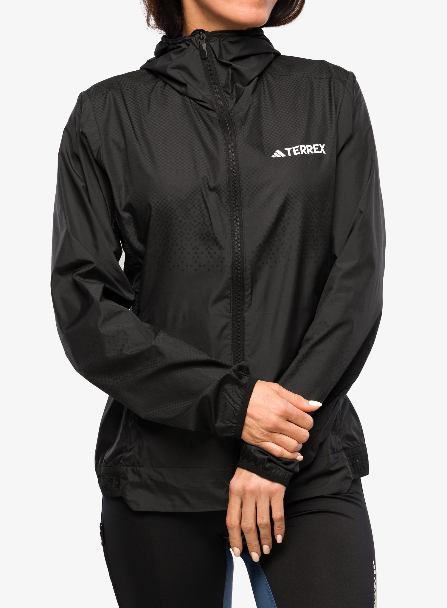 Дамско ветроустойчиво яке adidas TERREX Xperior Windweave Wind Jacket - black