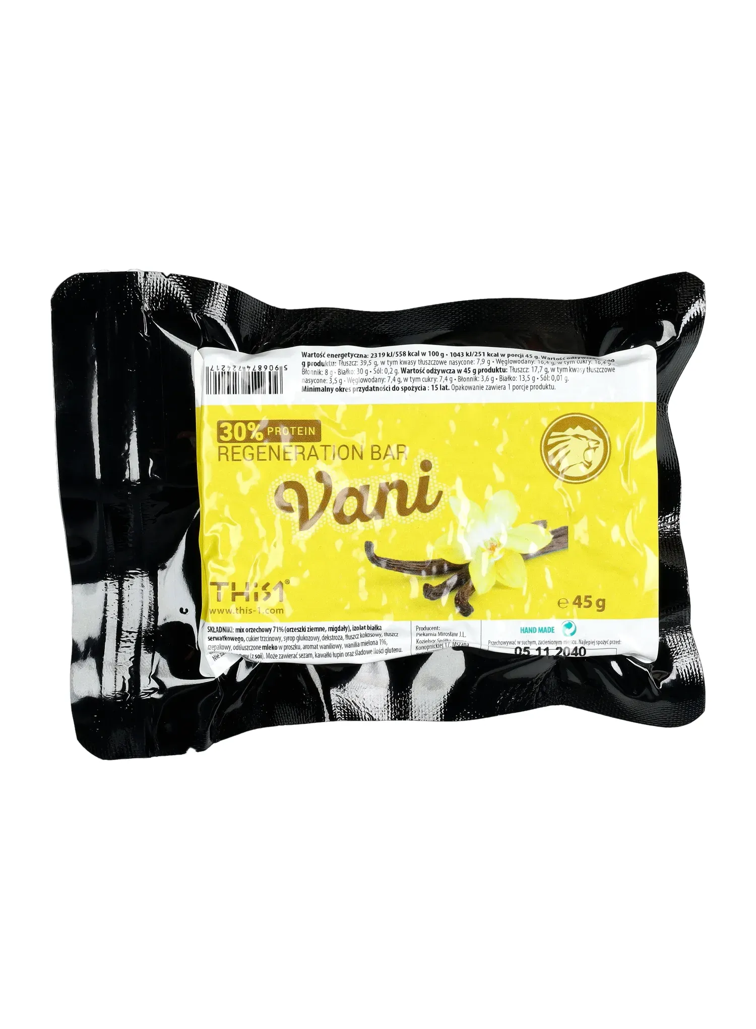 Енергийно барче This-1 Protein 3 pack - vanila, chocolate, coconut