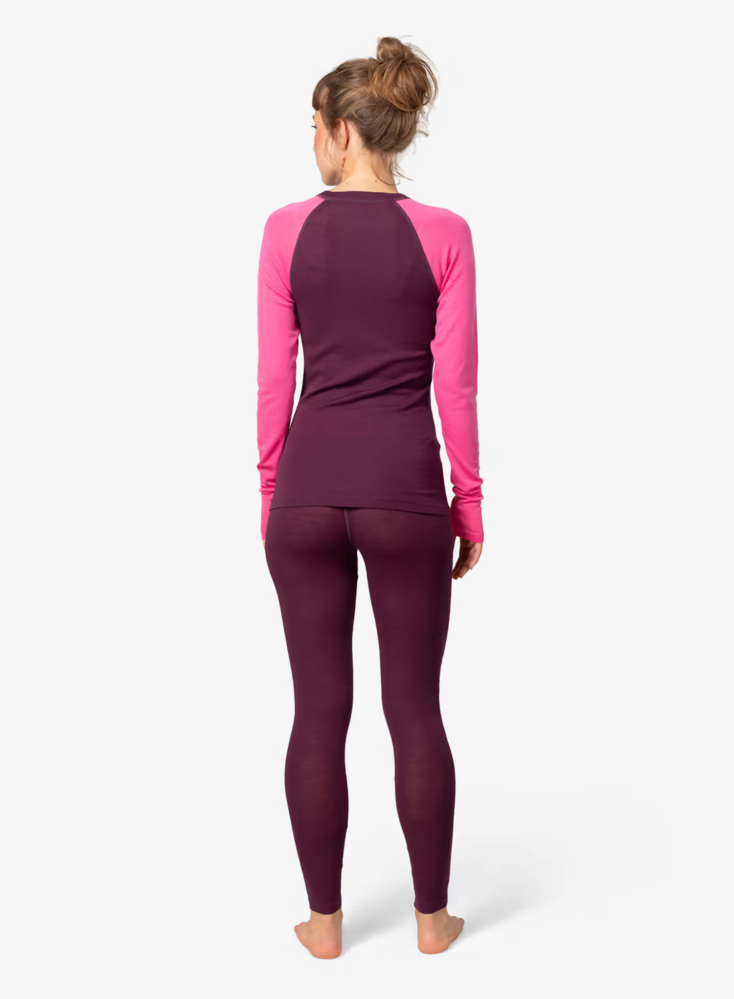 Дамско термо бельо Kari Traa Kaia Set - wine