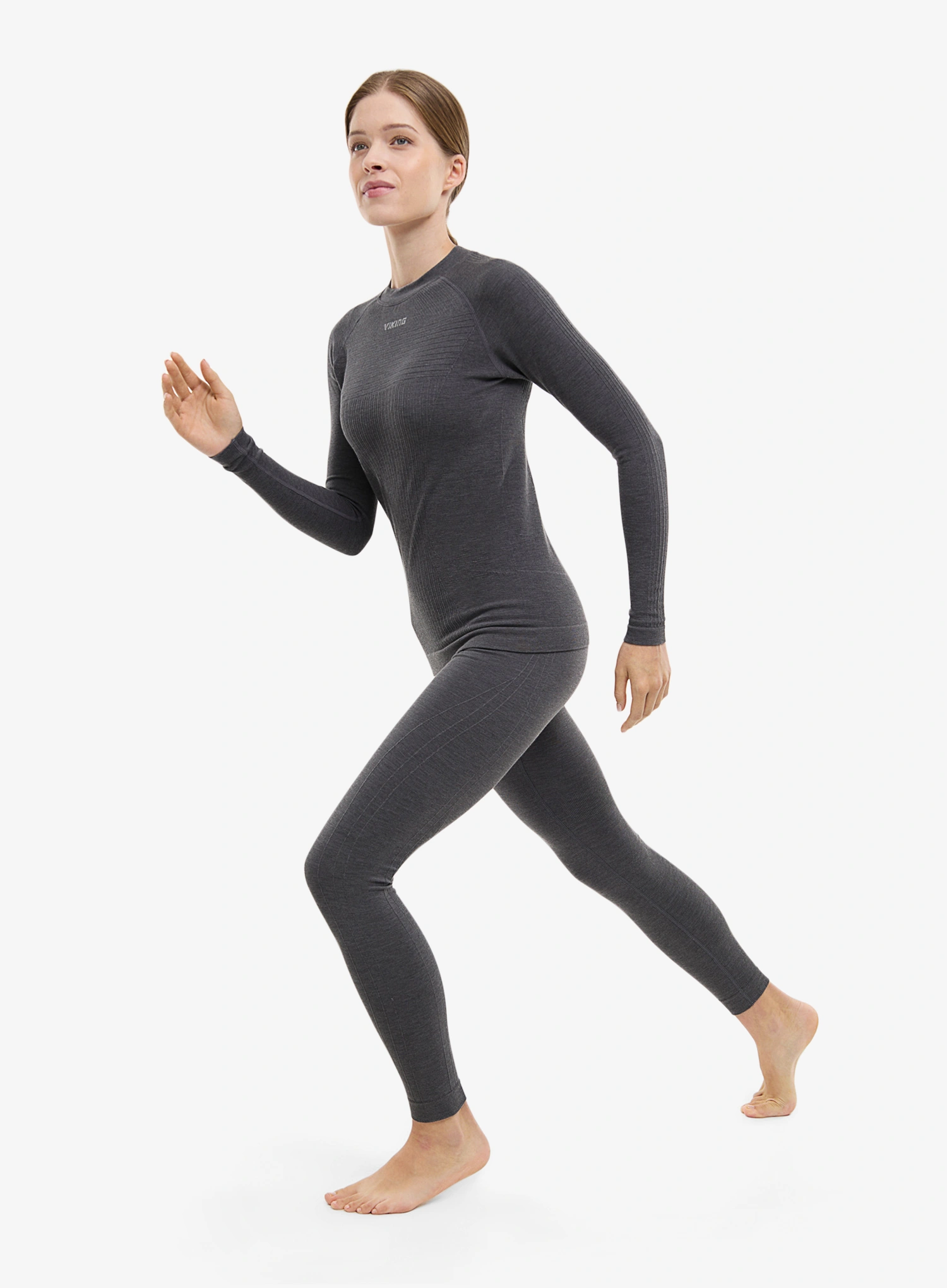 Дамско термо бельо Viking Base Layer Viking Tende Set - grey
