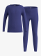 Детско термоактивно бельо Odlo Merino 200 Kids Set Long - skipper blue