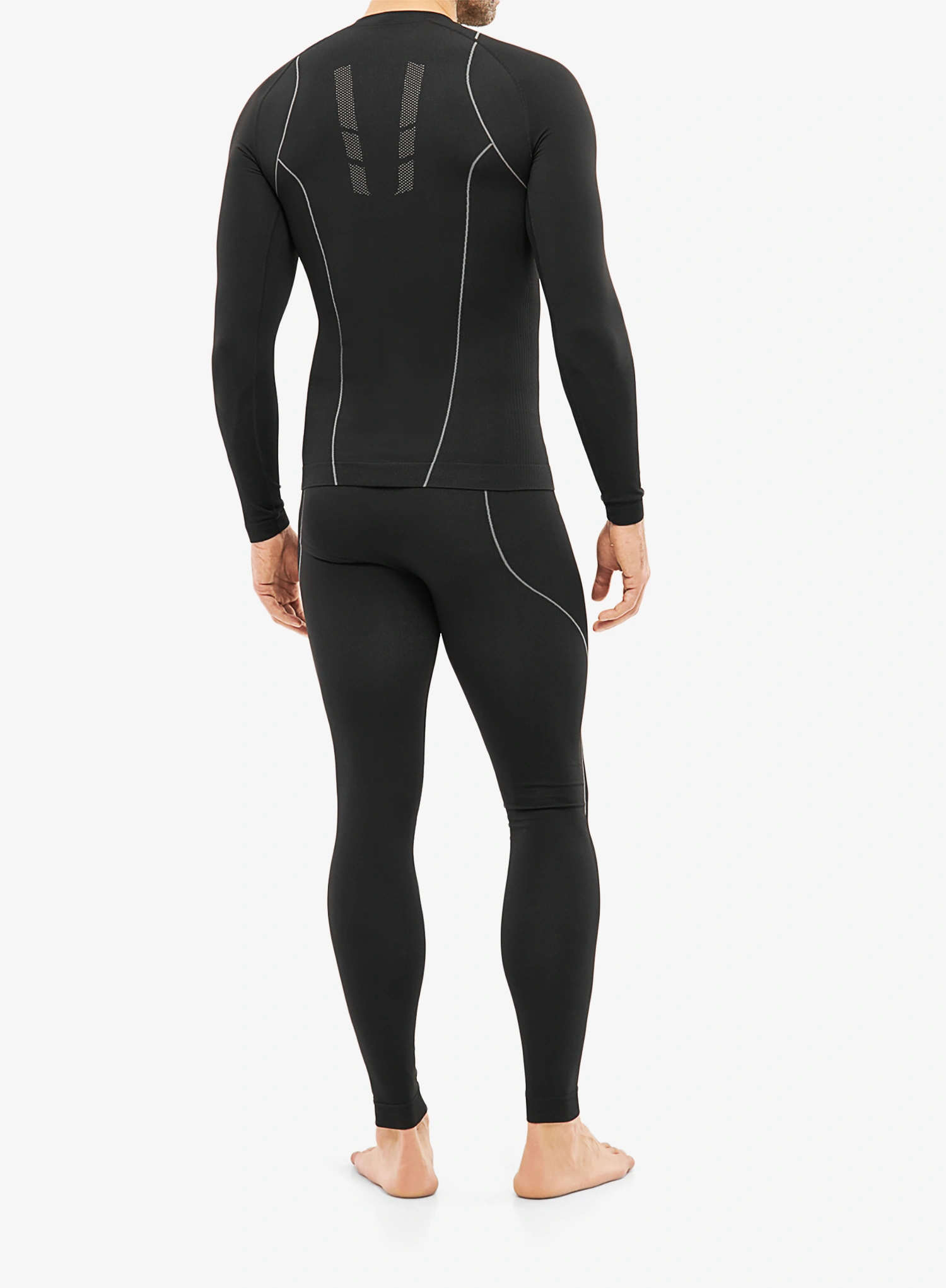 Термоактивно бельо Viking Base Layer Eiger 2.0 Set - black/grey