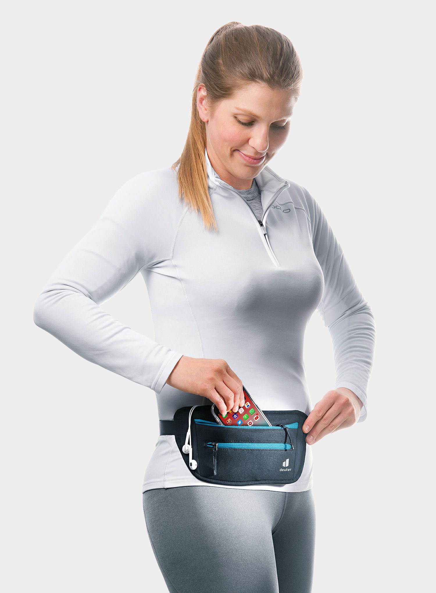 Чантичка за кръст Deuter Neo Belt II - black/azure